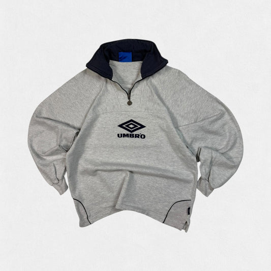 Vintage 90s Umbro quarter zip sweatshirt (S)