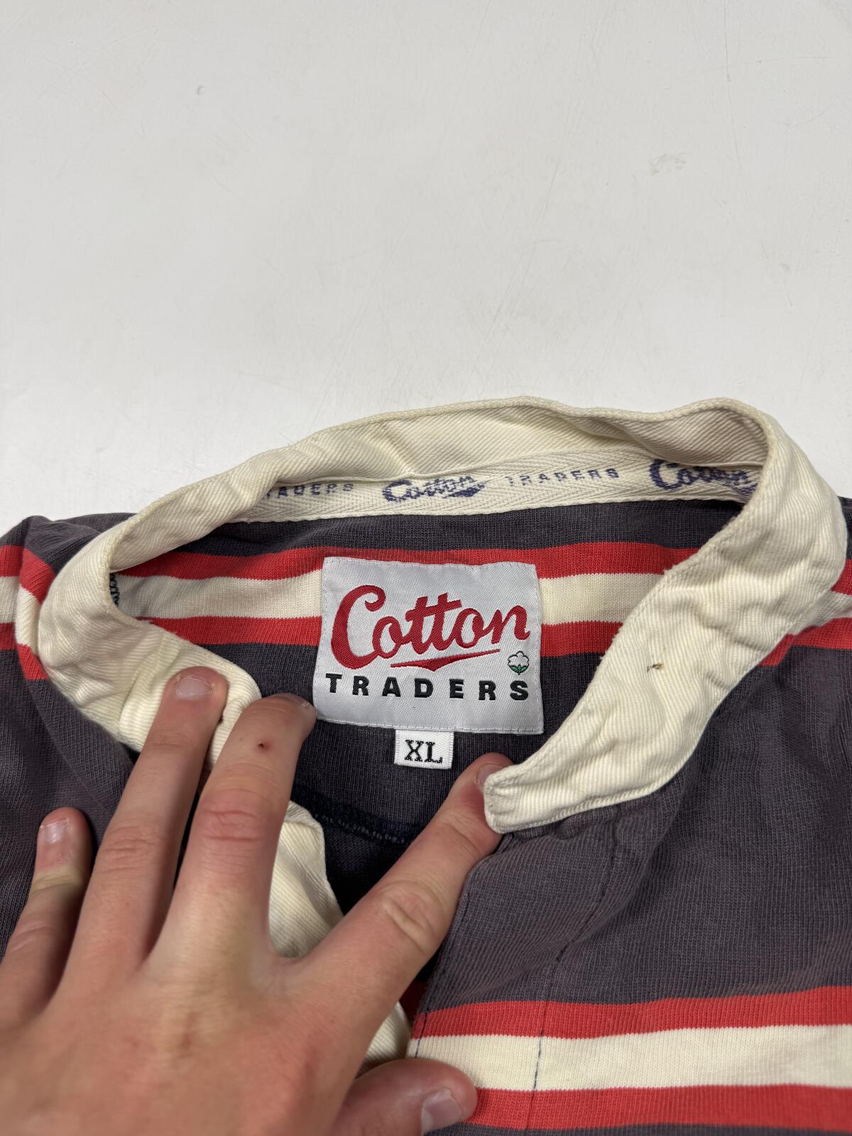 Vintage Gloucester 2002/03 Cotton Traders away rugby shirt (XL)
