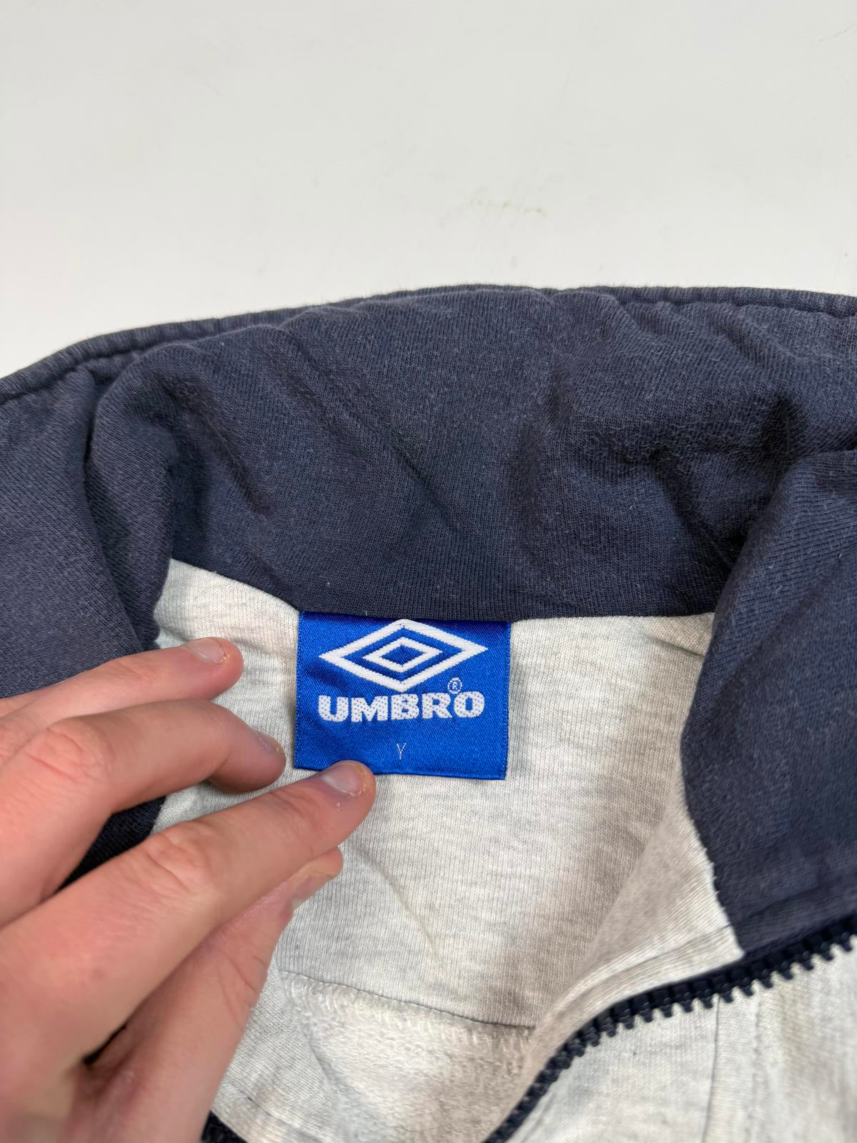 Vintage 90s Umbro quarter zip sweatshirt (S)