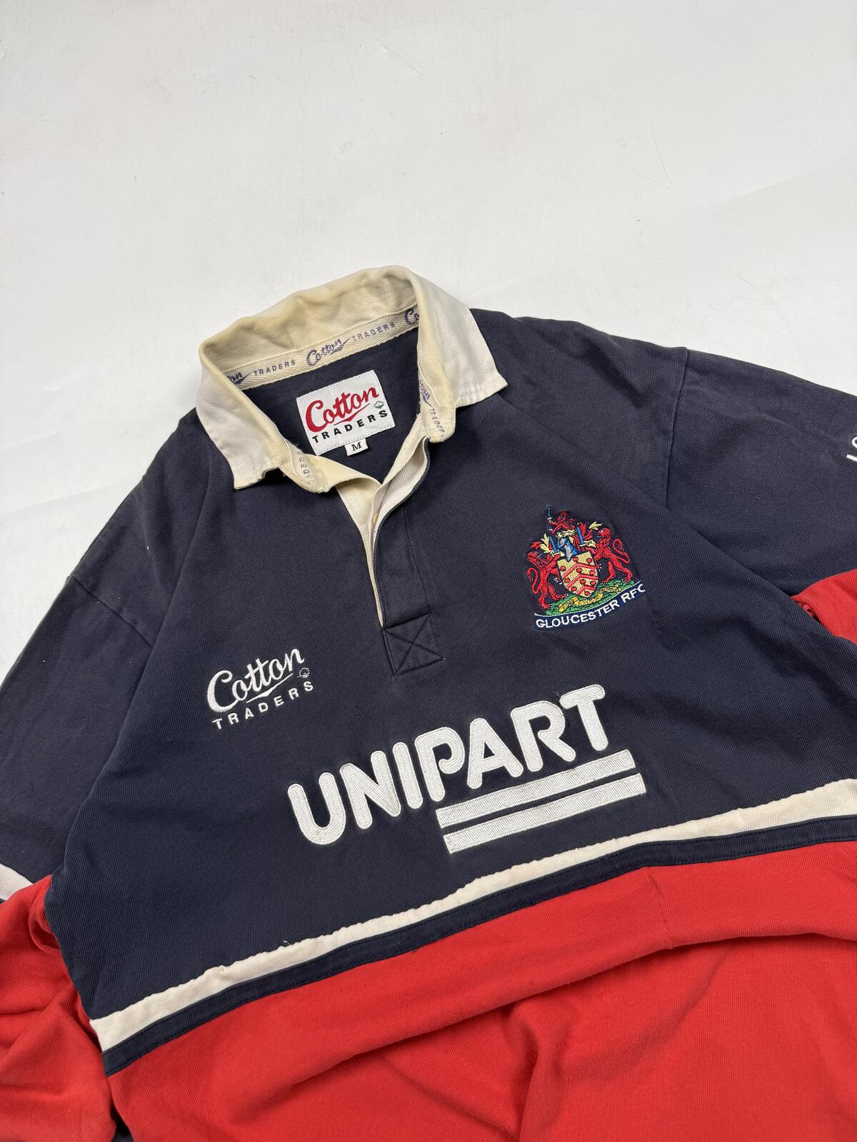 Vintage Gloucester 1999-01 Cotton Traders rugby shirt (M)