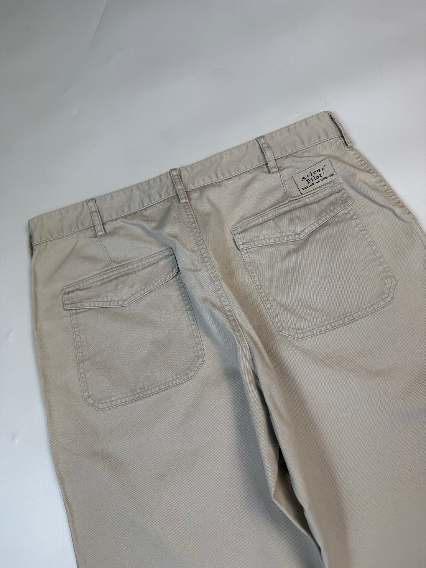Vintage Avirex Pilot baggy pants (W36)