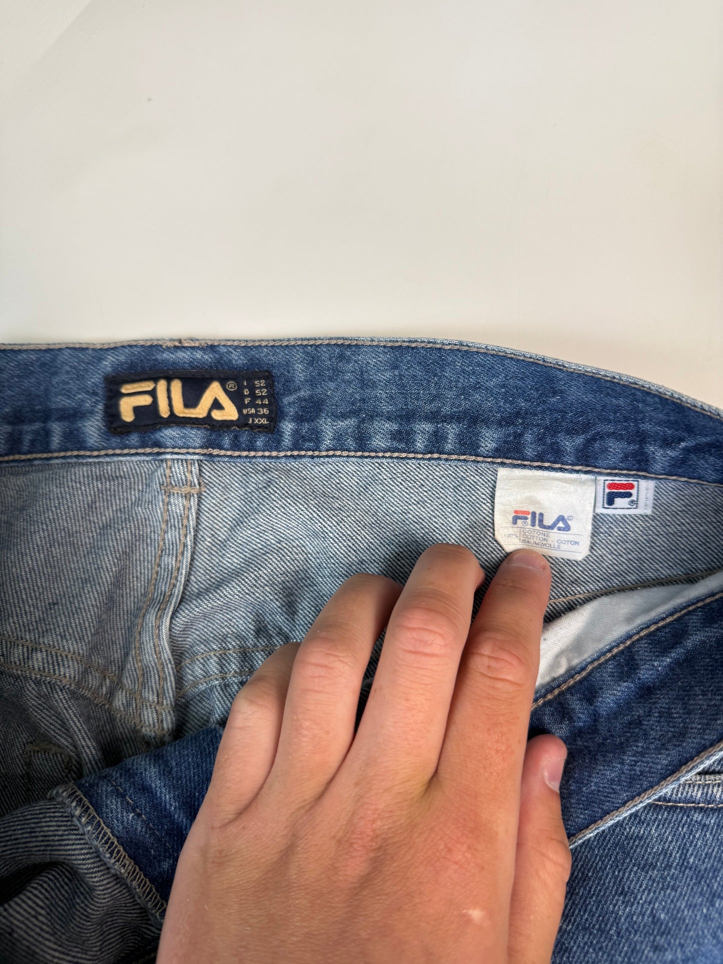 Vintage Fila baggy jeans (W34)