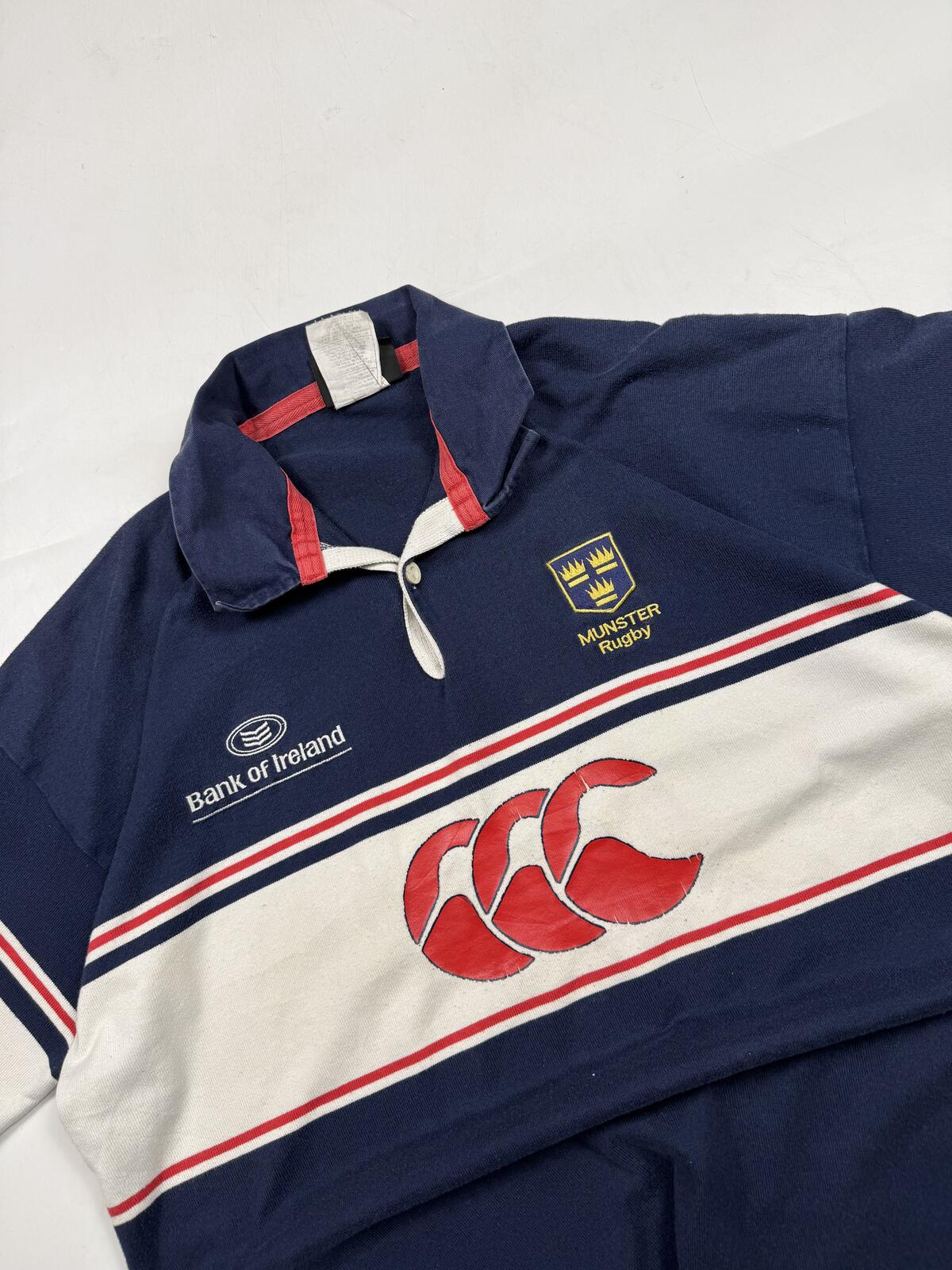 Vintage Munster 2000-02 Canterbury training rugby shirt (XL)