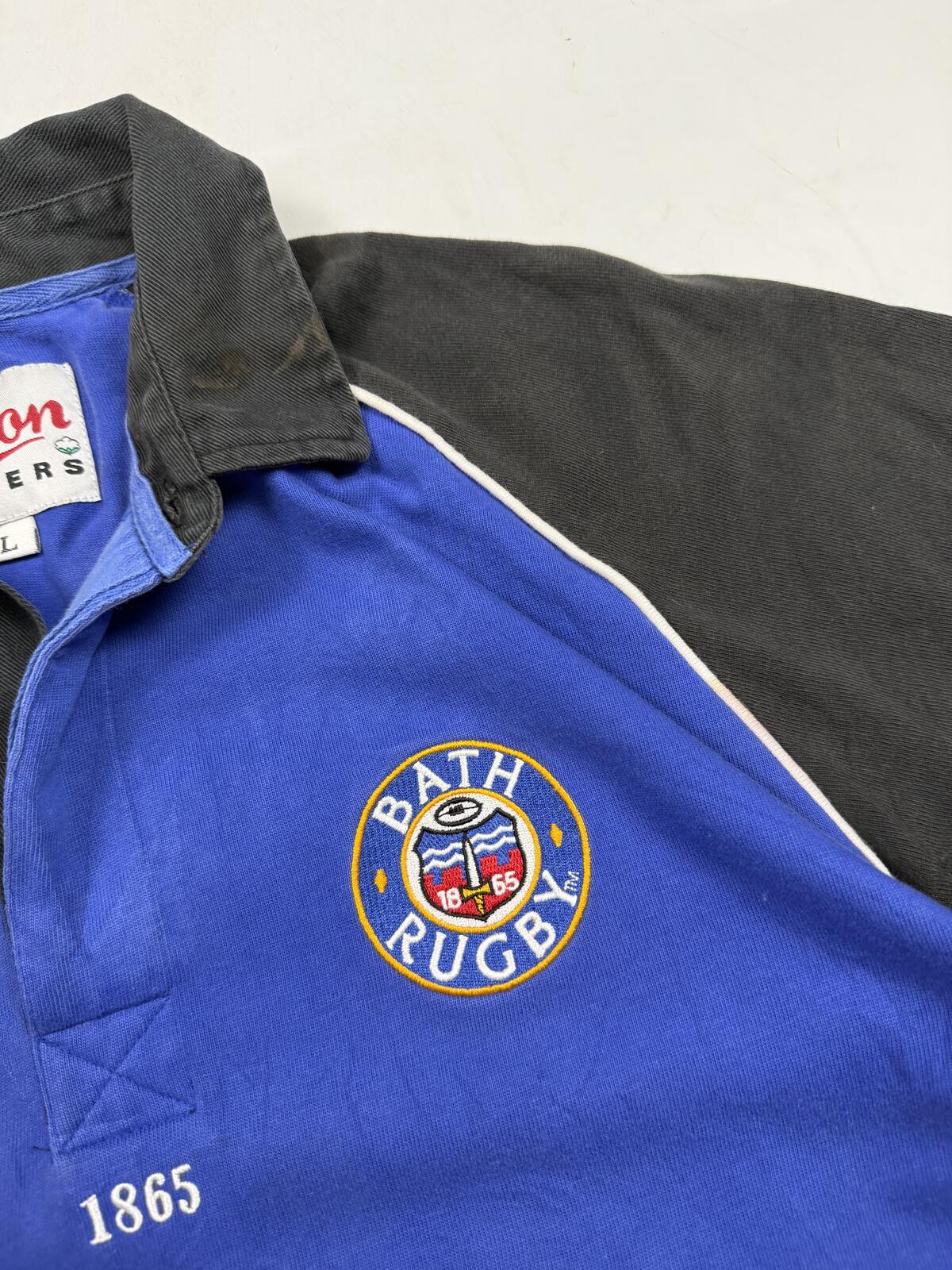 Vintage Bath 2003-05 Cotton Traders training rugby shirt (L)