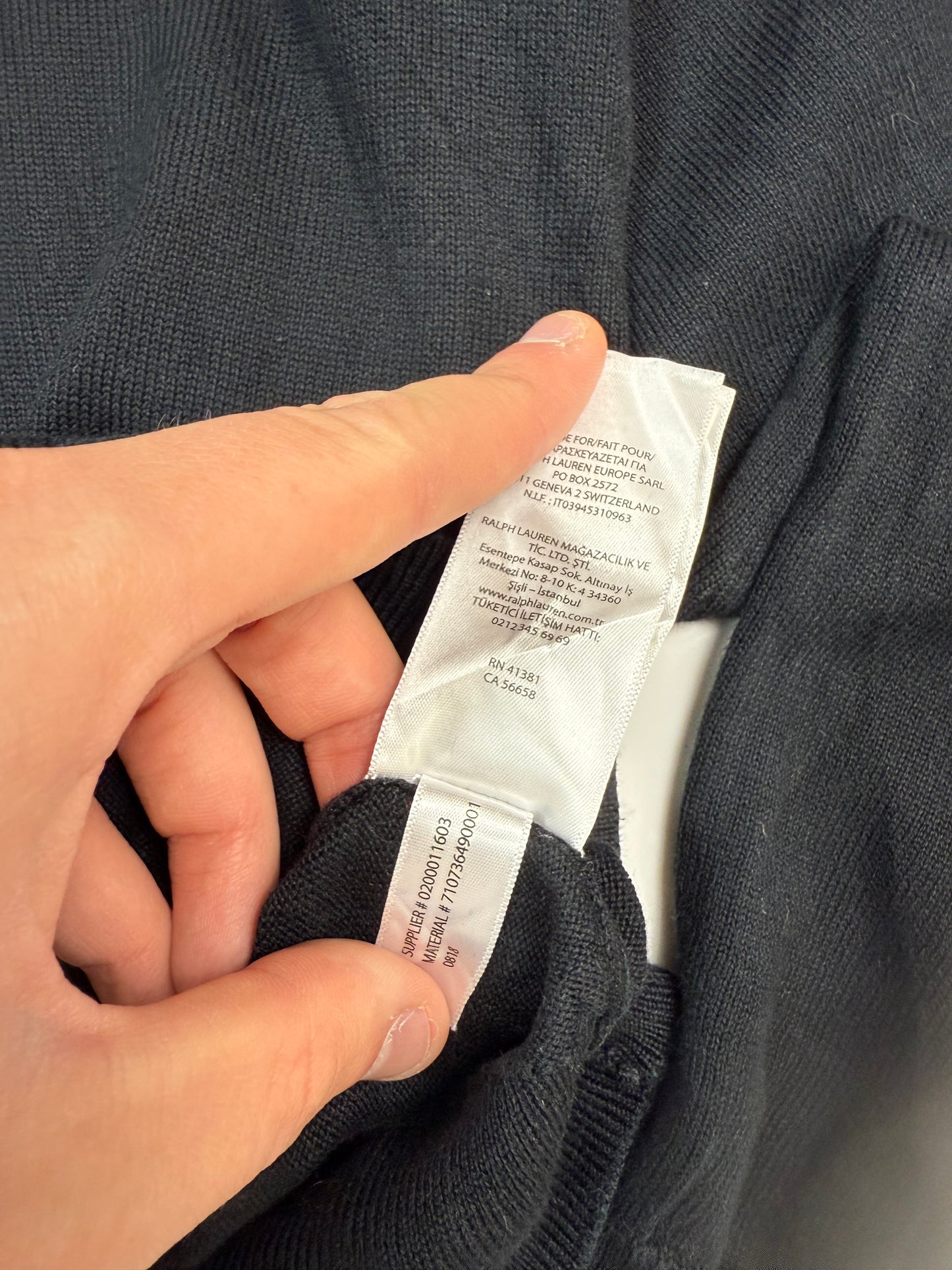 Polo Ralph Lauren knit sweater (M)