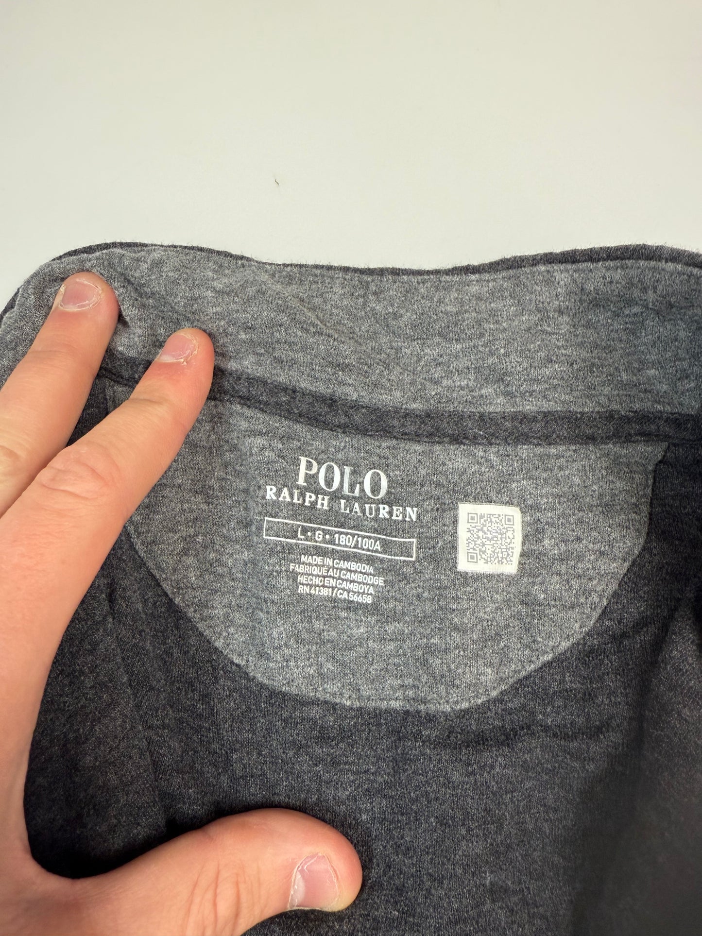 Polo Ralph Lauren quarter zip sweatshirt (L)