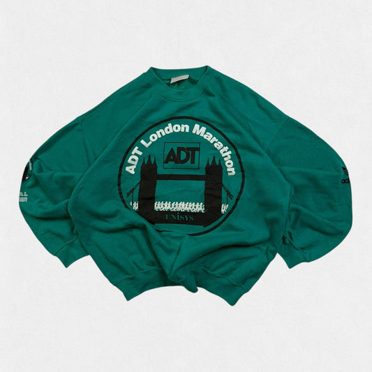 Vintage 90s adidas originals London Marathon sweatshirt (L)