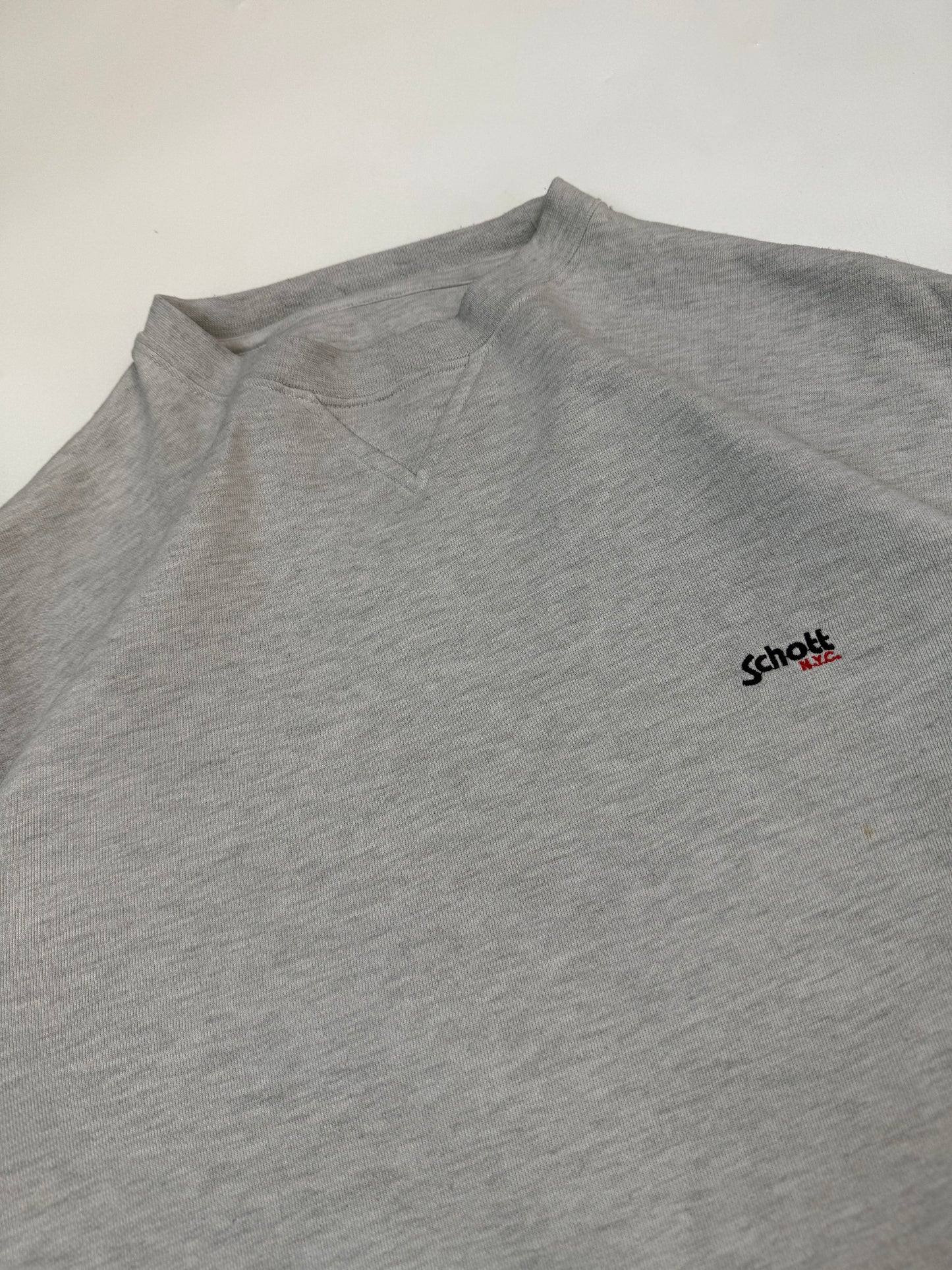 Vintage Schott NYC blank sweatshirt (L)