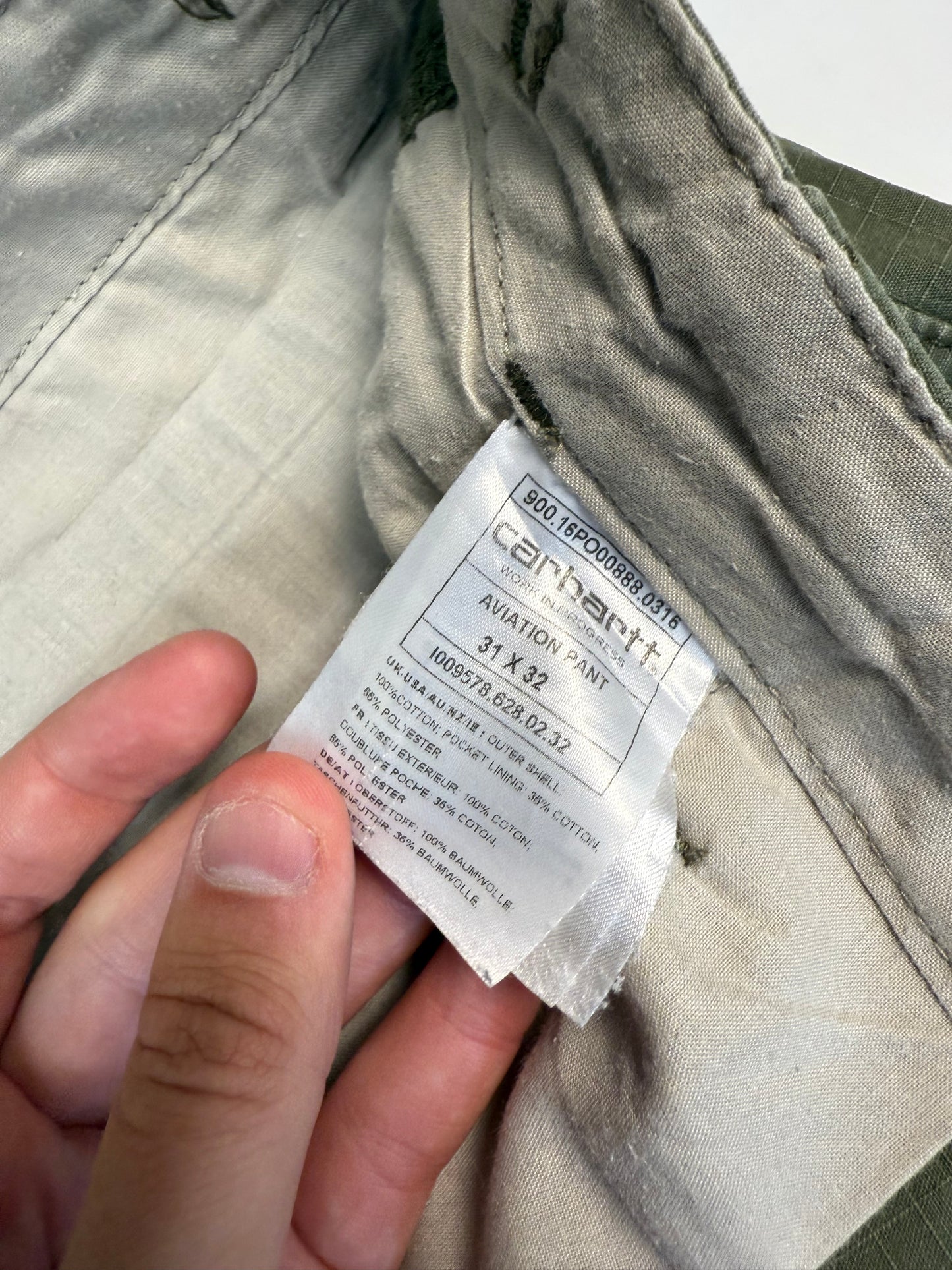 Carhartt aviation ripstop pants (W31)