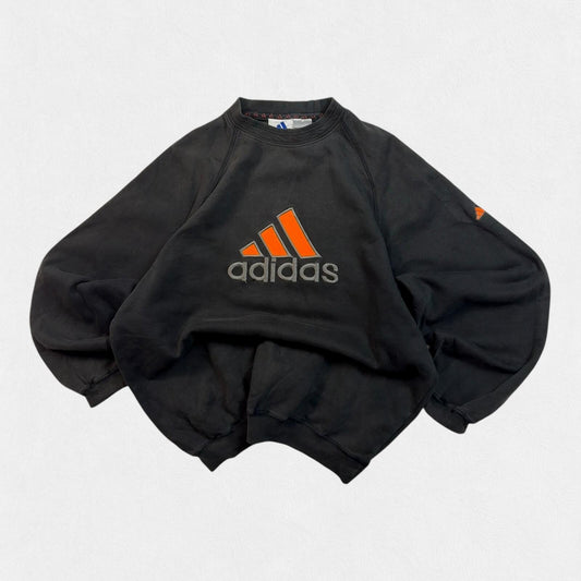 Vintage 90s adidas centre logo sweatshirt (M)