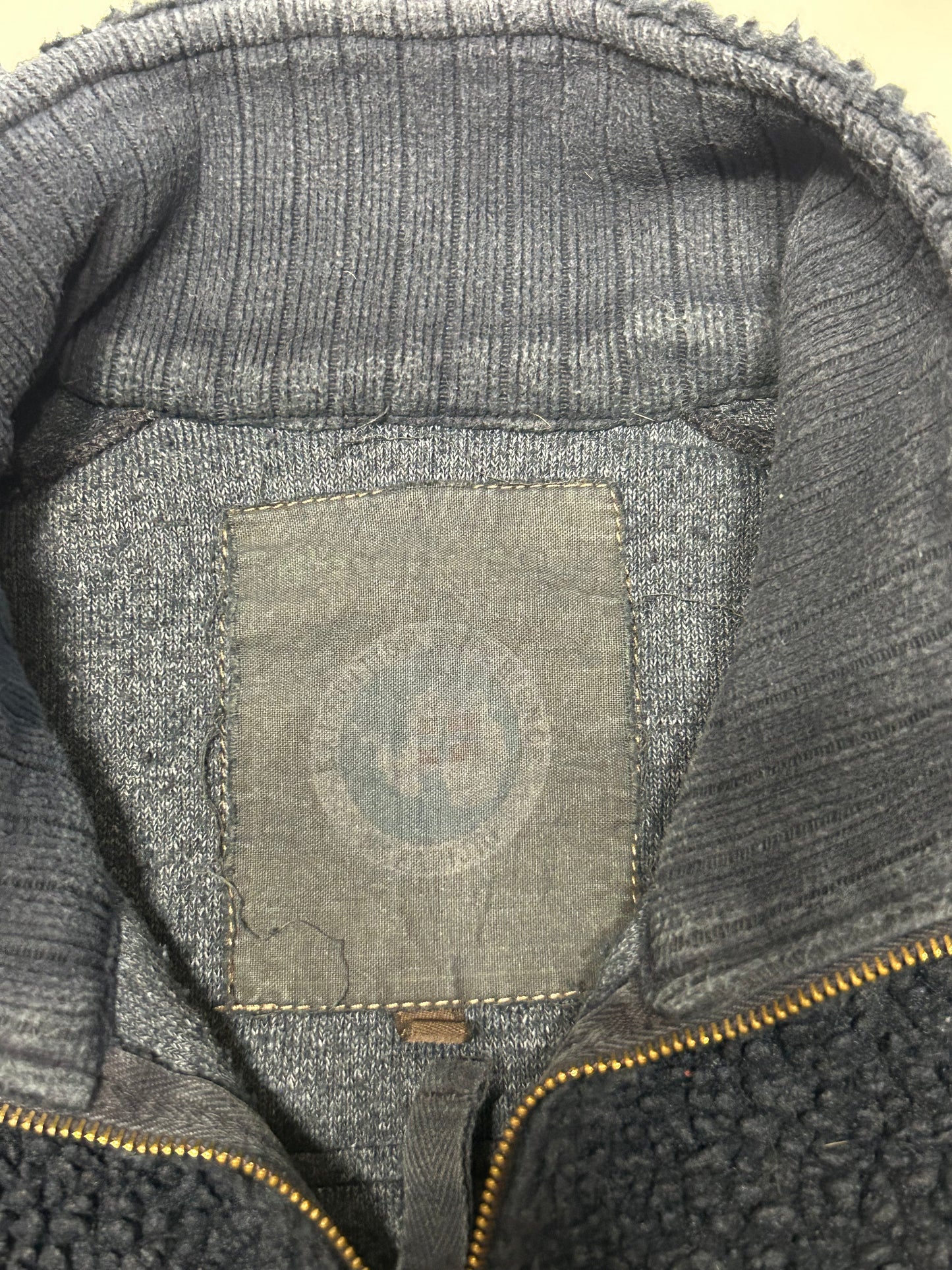 Vintage Napapijri telemark quarter zip fleece (M)