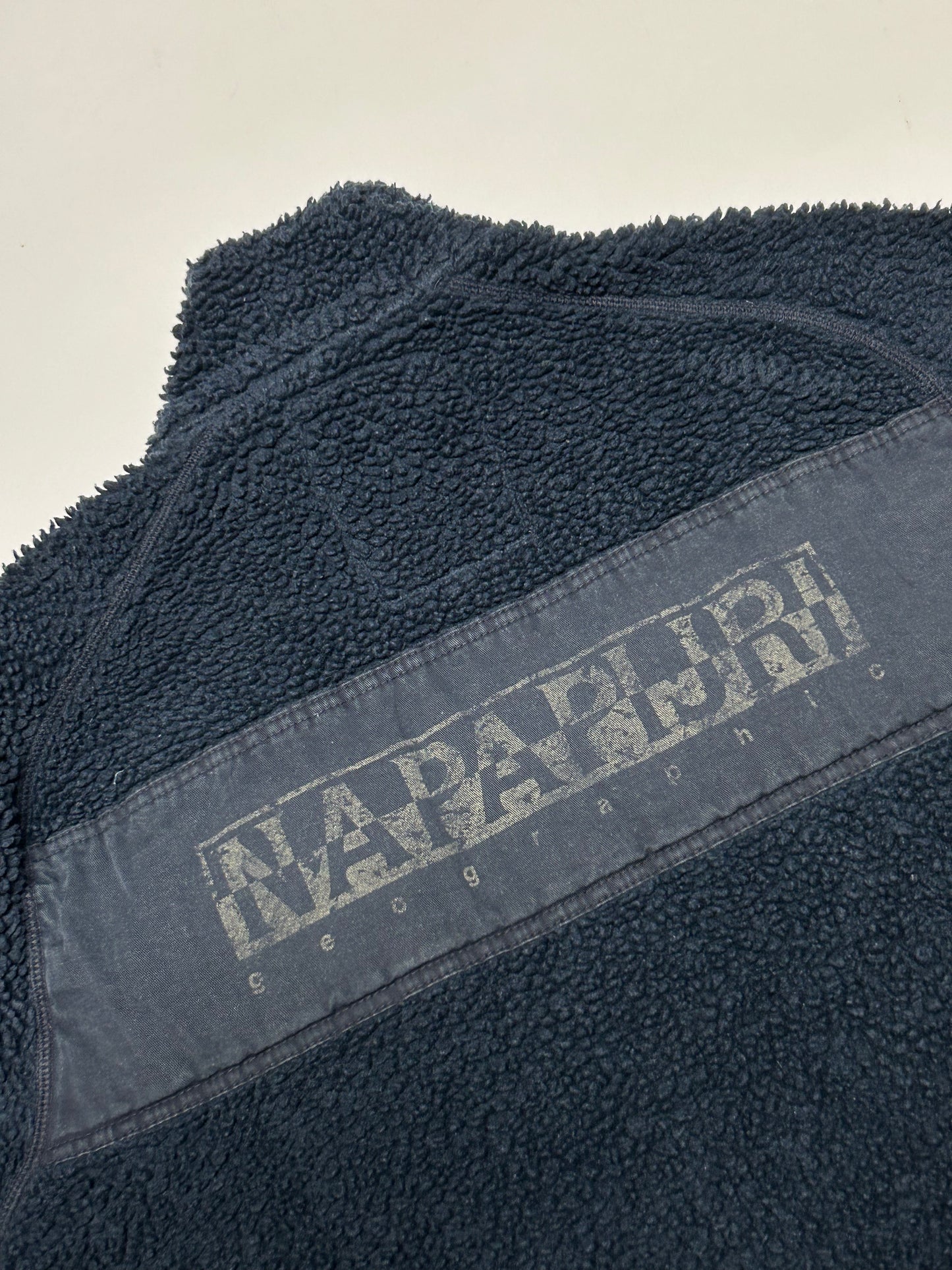 Vintage Napapijri telemark quarter zip fleece (M)