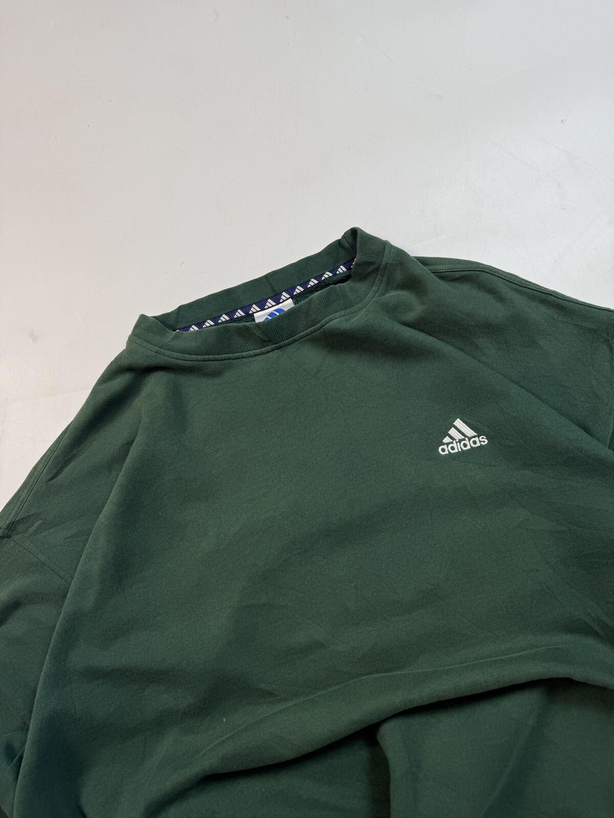 Vintage 90s adidas small logo sweatshirt (XL)