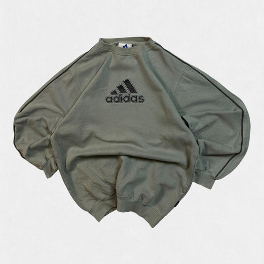Vintage 90s adidas centre logo sweatshirt (S)