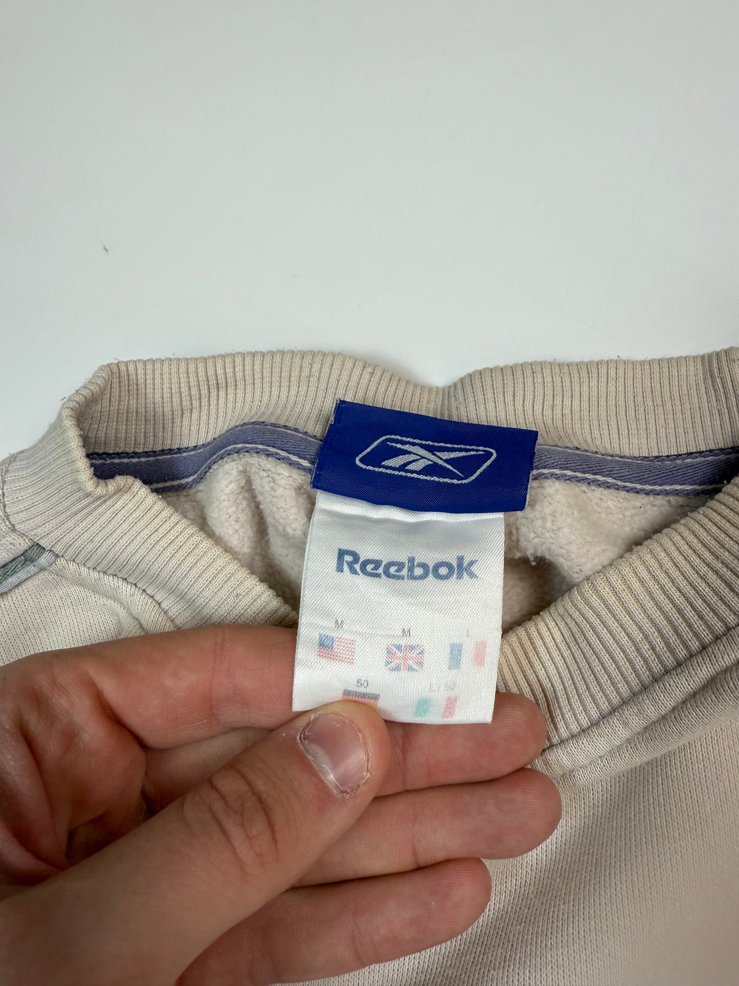 Vintage Reebok small logo sweatshirt (M)