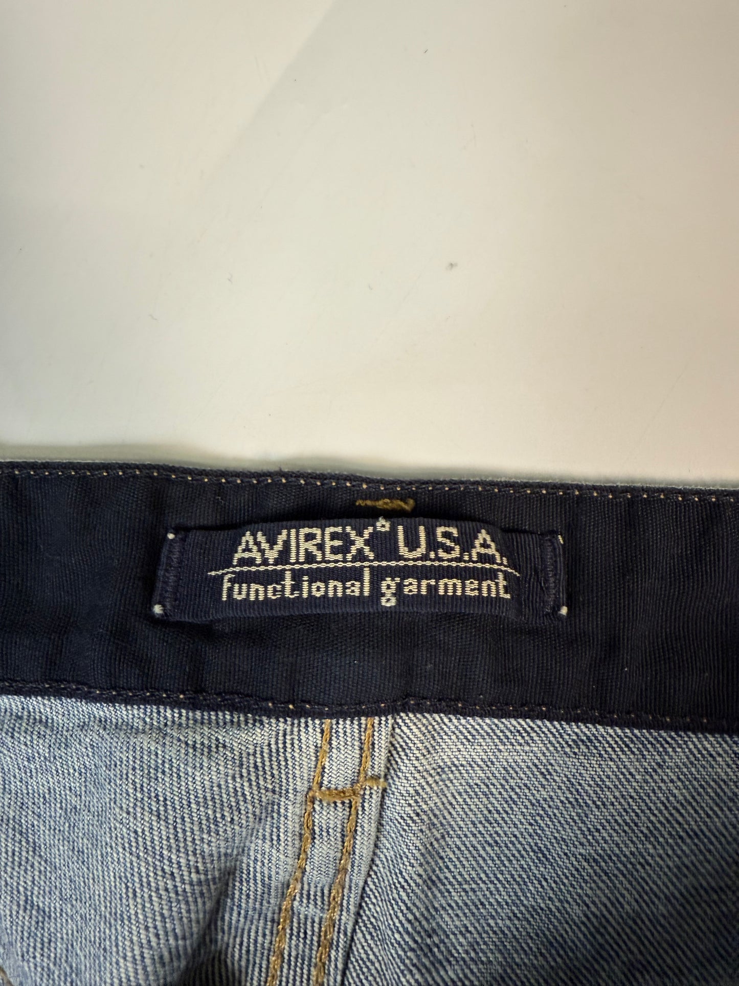 Vintage Avirex USA baggy jeans (W38)