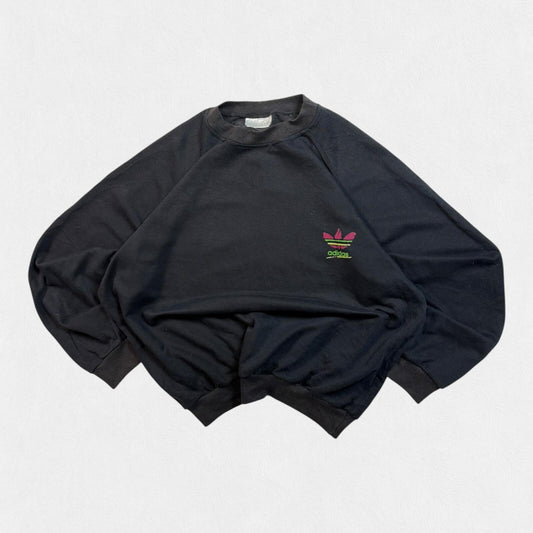 Vintage 90s adidas originals small logo sweatshirt (M)