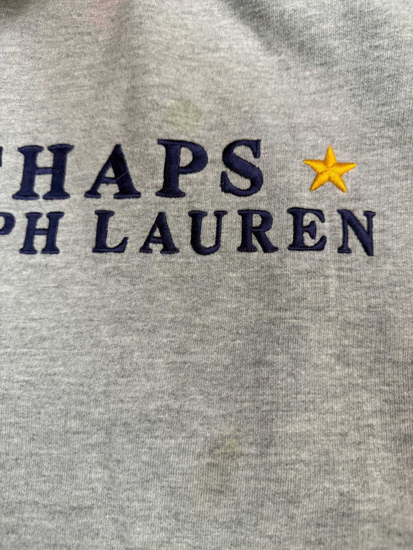 Vintage 90s Chaps Ralph Lauren spell out sweatshirt (XXL)