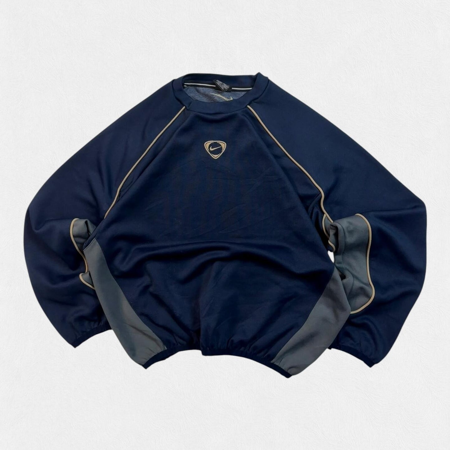 Vintage 90s Nike football centre logo sweatshirt (M)