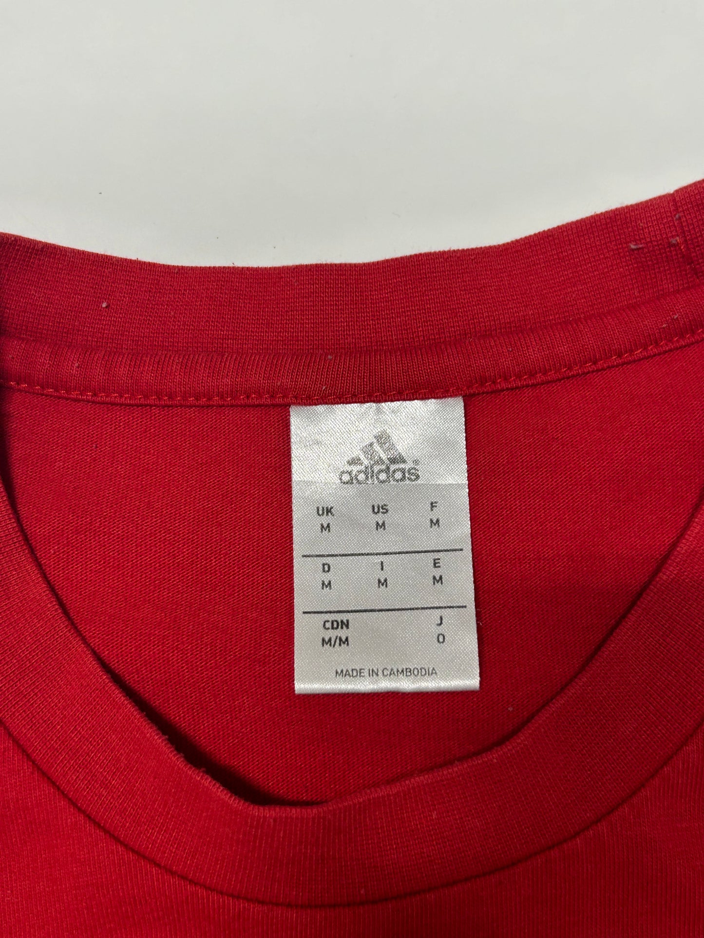 TSV Sasel German adidas football tee (M)