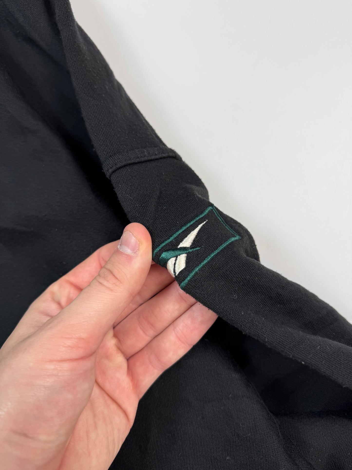 Vintage 90s Reebok spell out hoodie (XL)