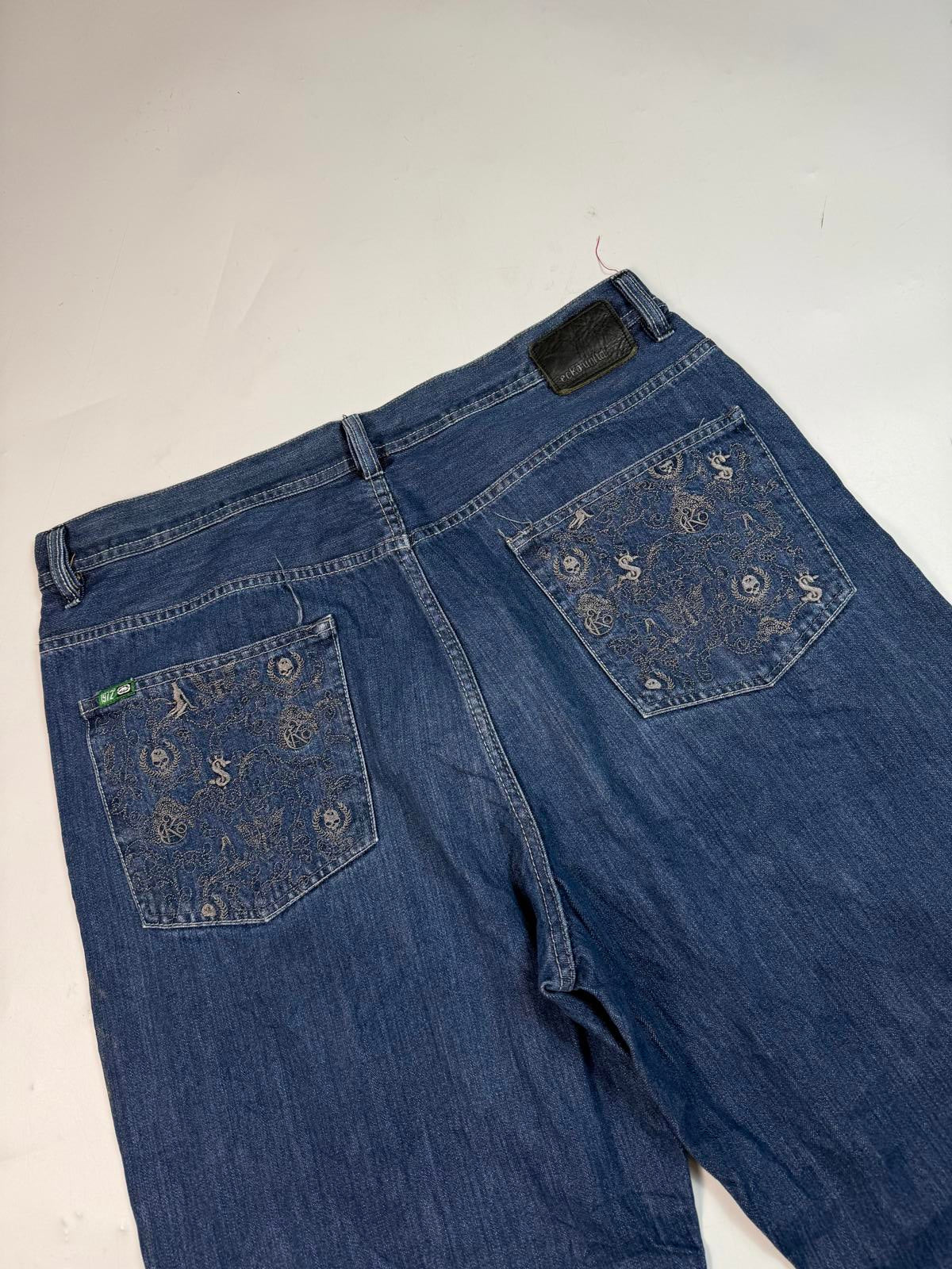 Vintage Ecko Unltd baggy hip hop Jeans (W40)