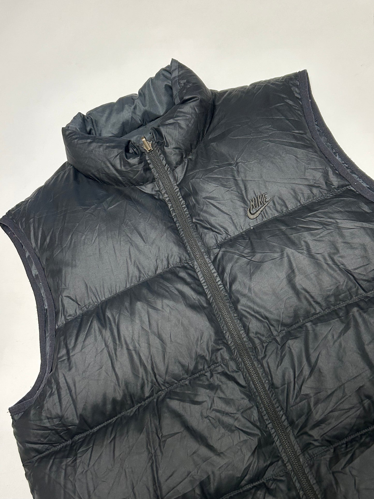 Vintage Nike reversible gilet puffer jacket (M)