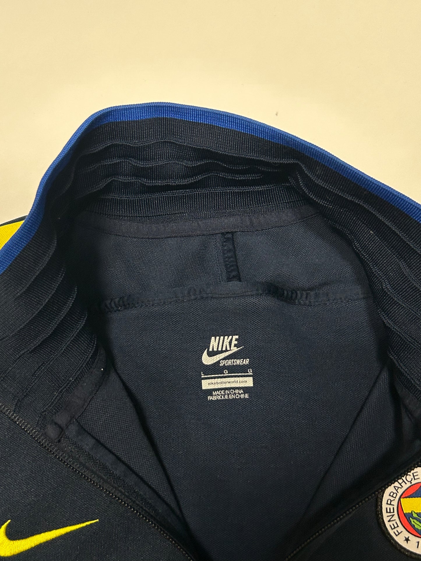 Fenerbahce 2014-15 nike track jacket (L)