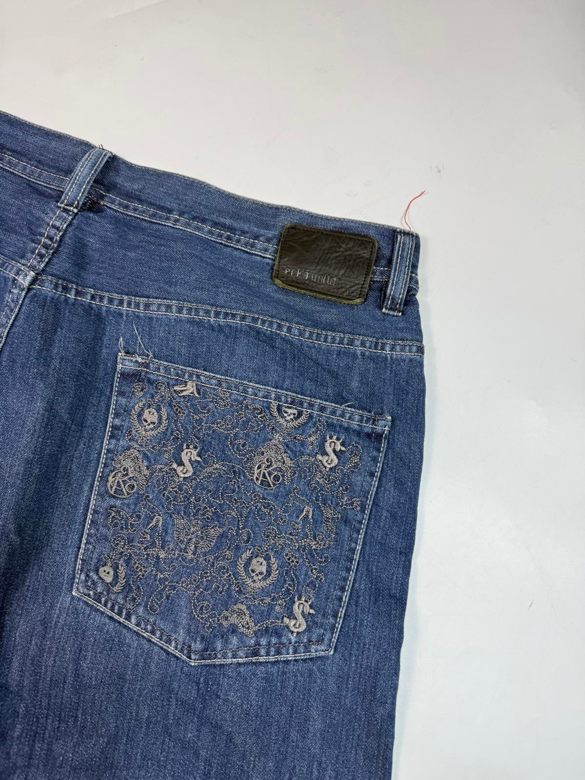 Vintage Ecko Unltd baggy hip hop Jeans (W40)