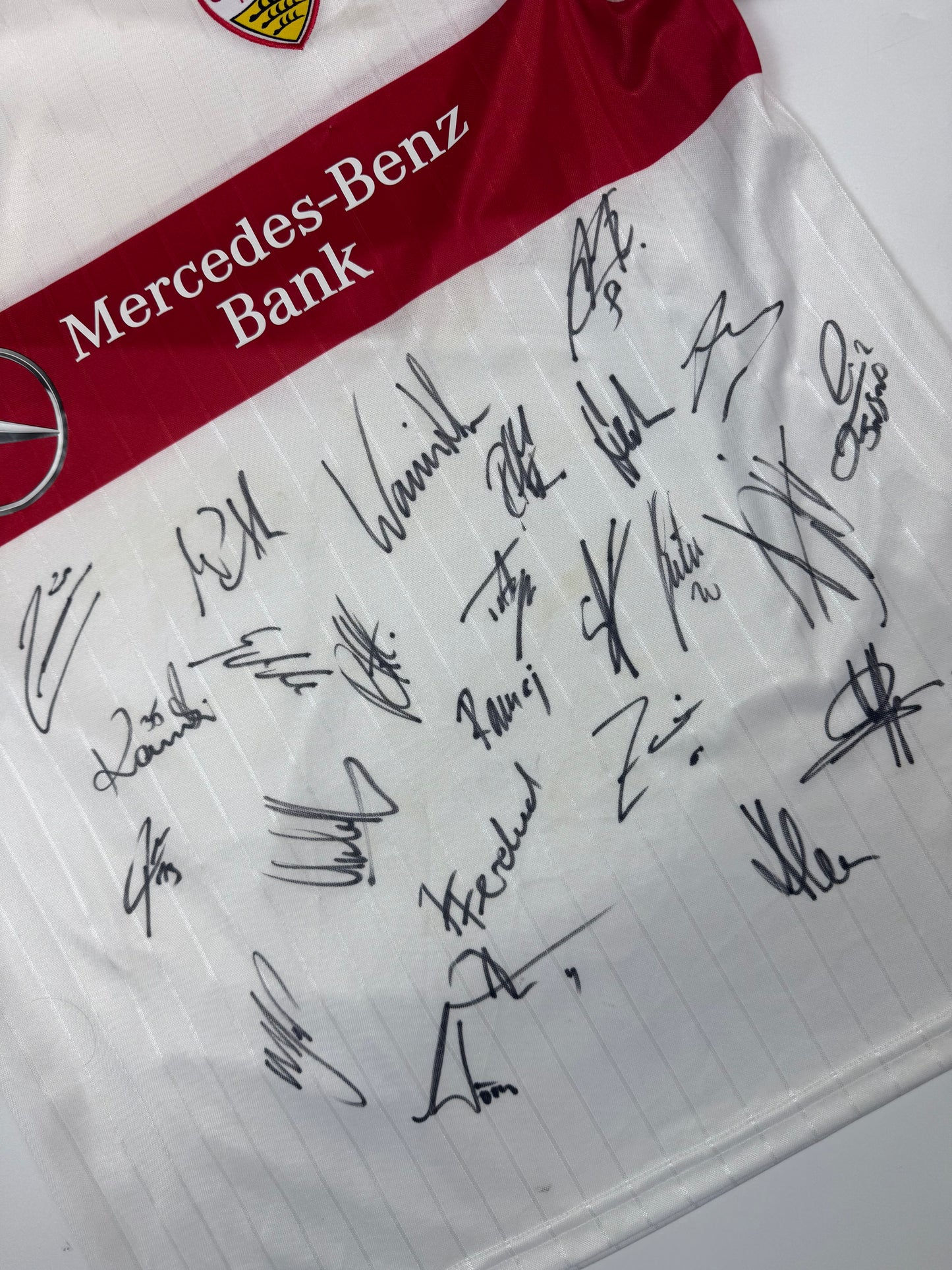 Stuttgart 2016/17 Puma signed home football shirt (L)