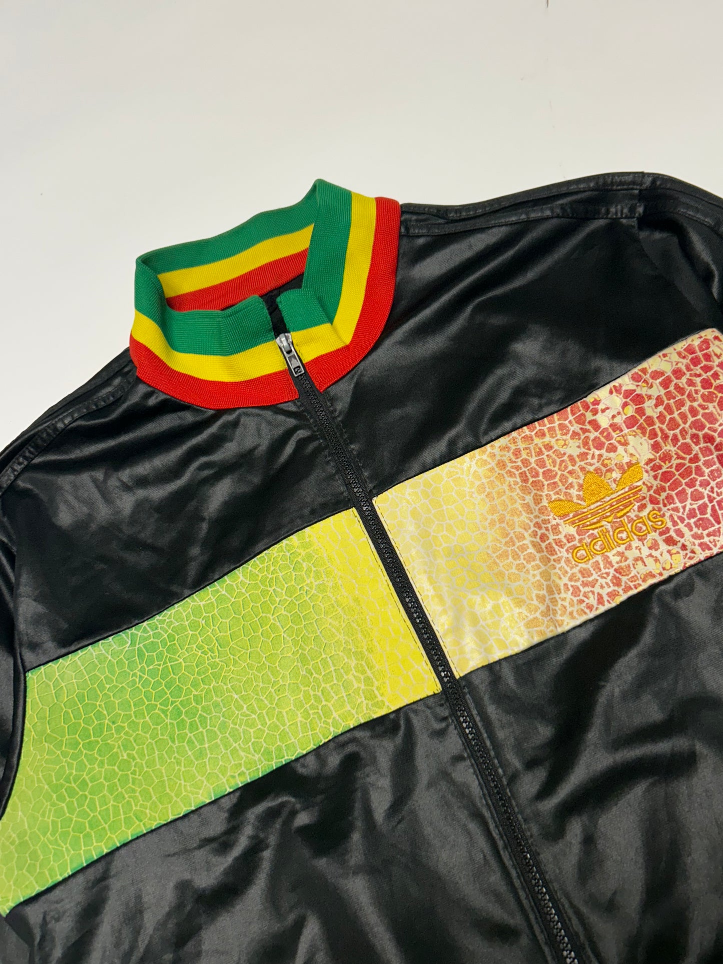 Vintage Adidas Chile 62 Rasta jacket (L)