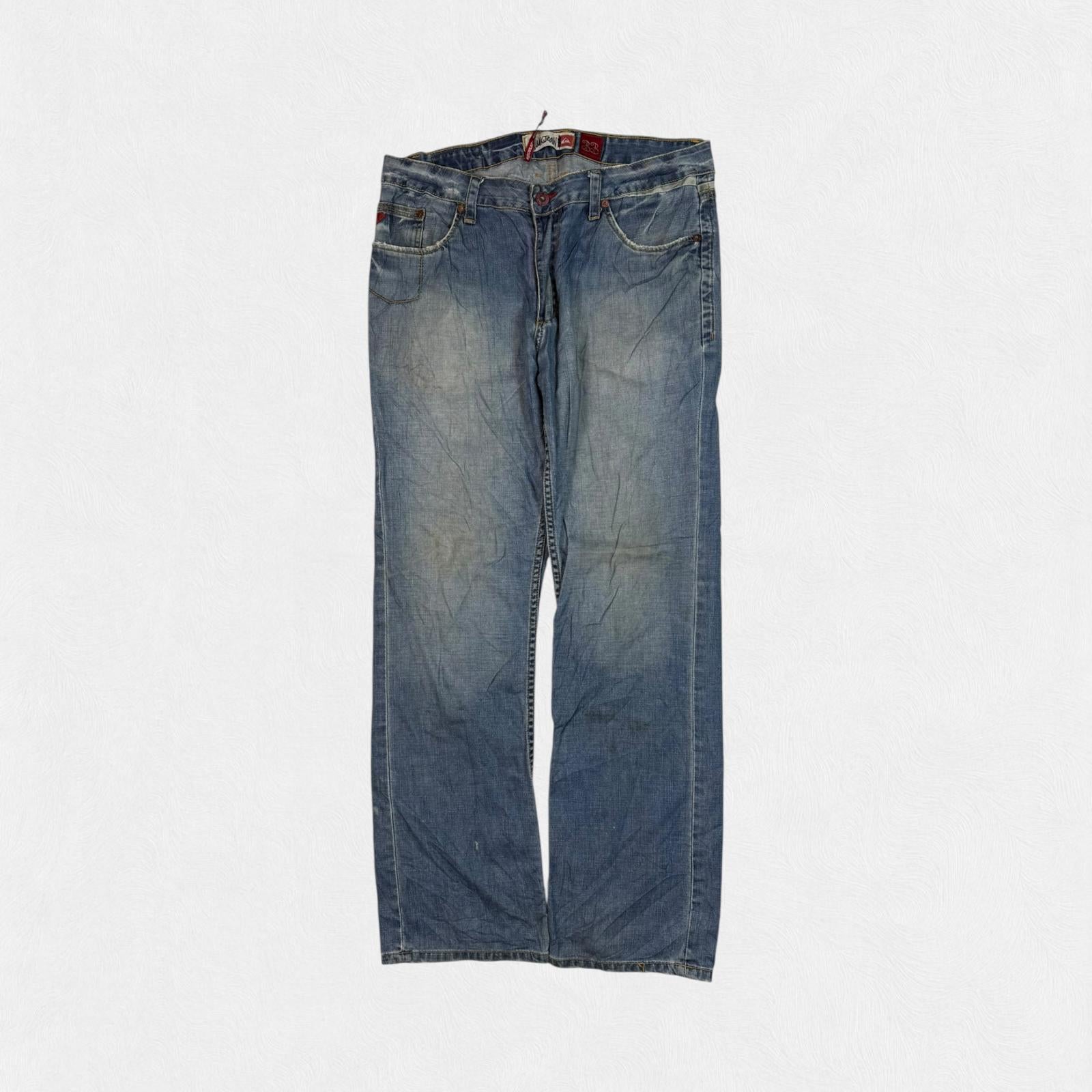 Vintage Y2K Quiksilver baggy hip hop Jeans (W33)