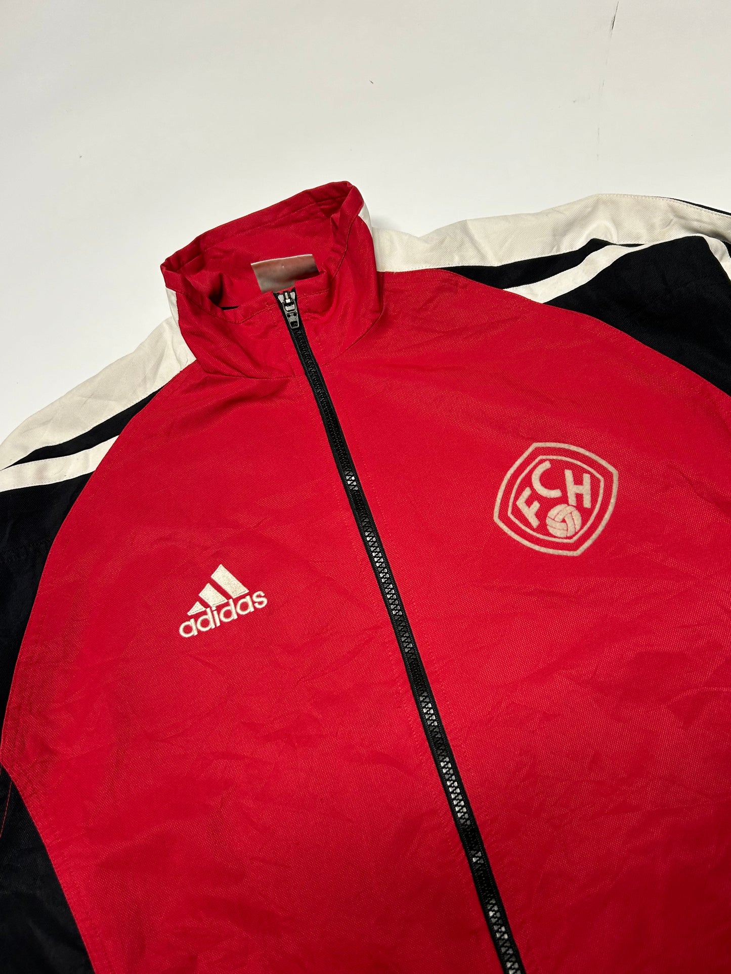 Vintage FC Heidenheim 2002-03 Adidas track jacket (M)