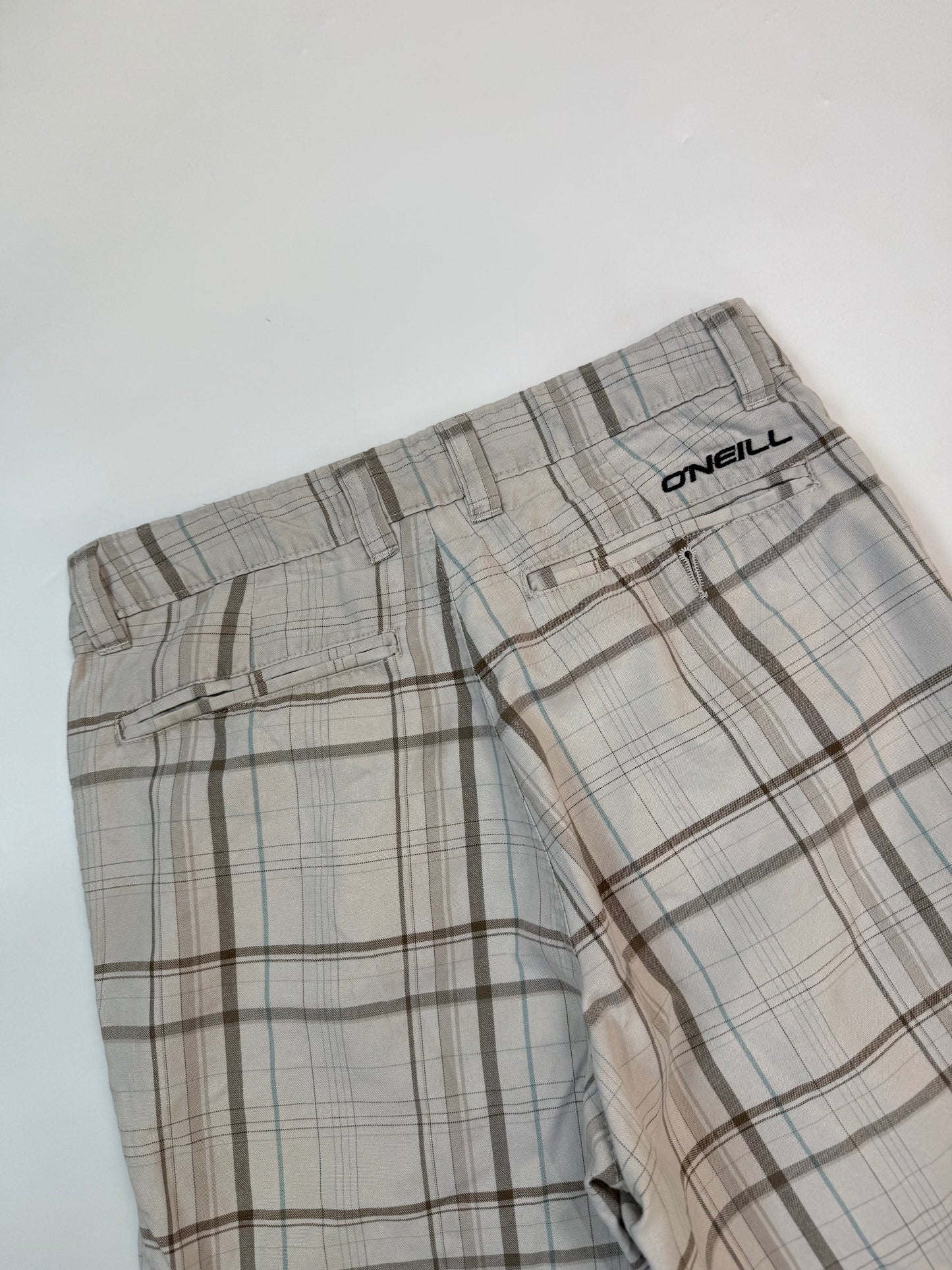 Vintage O'neill baggy checkered shorts (W30)