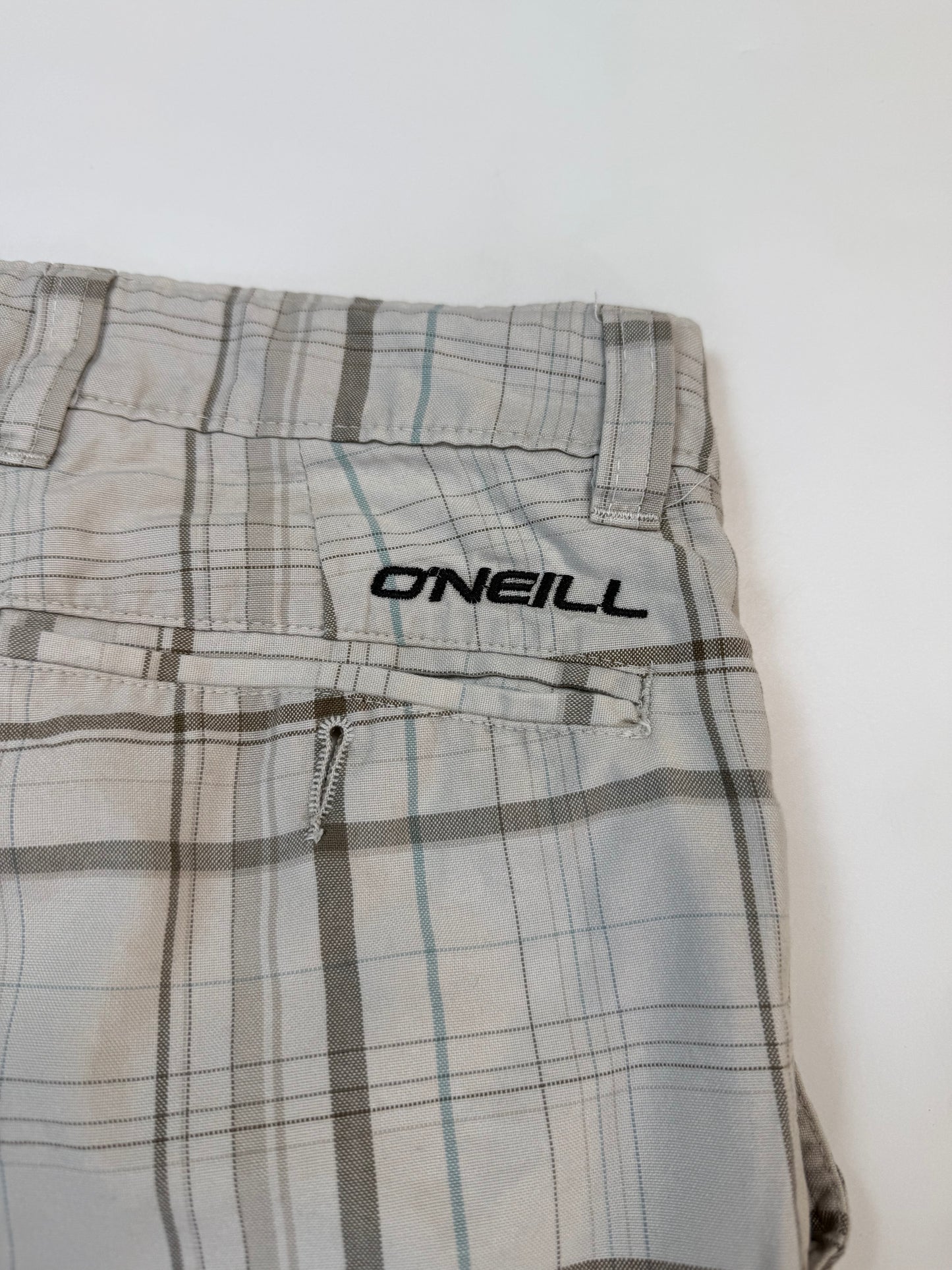 Vintage O'neill baggy checkered shorts (W30)