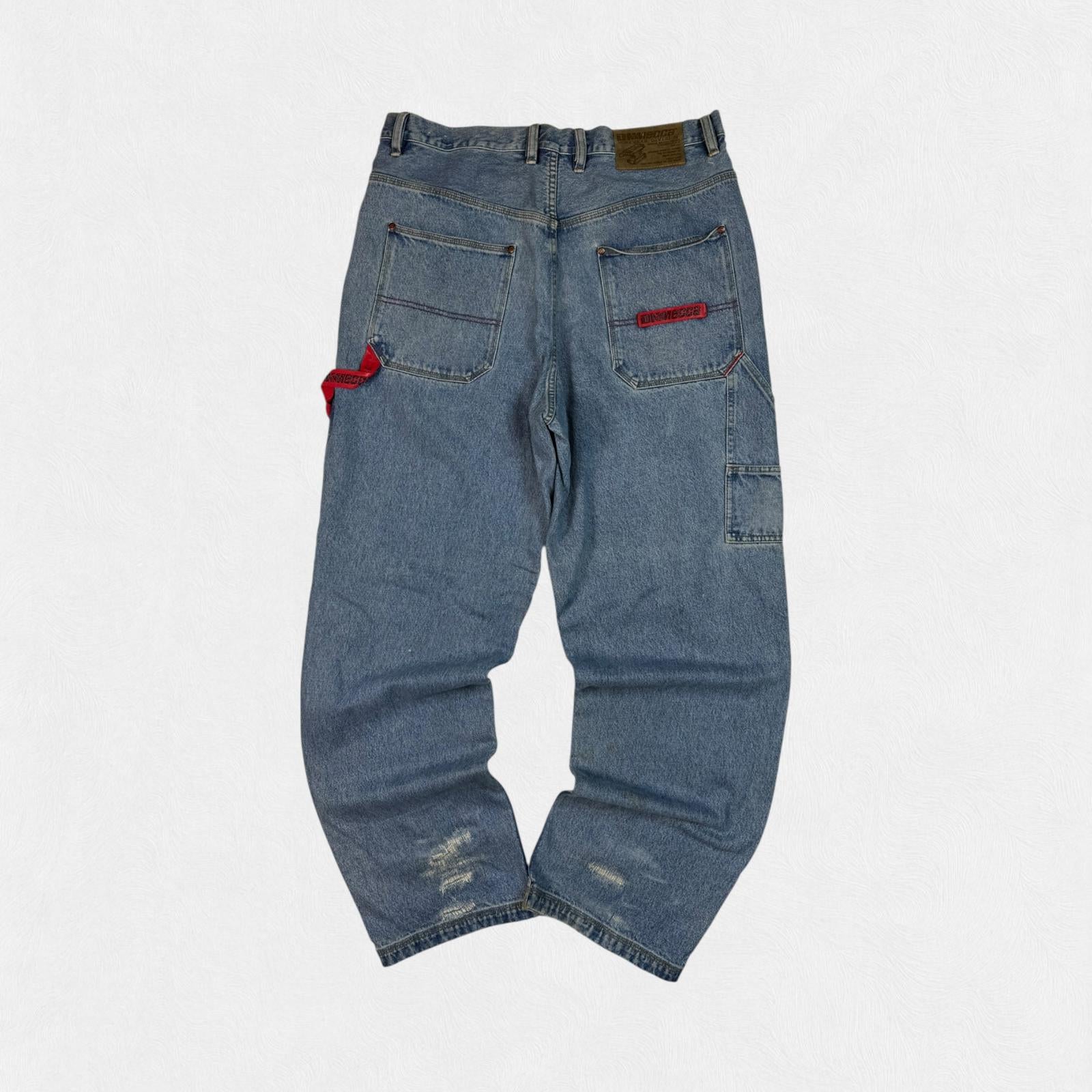 Vintage Y2K baggy hip hop carpenter jeans (W38)