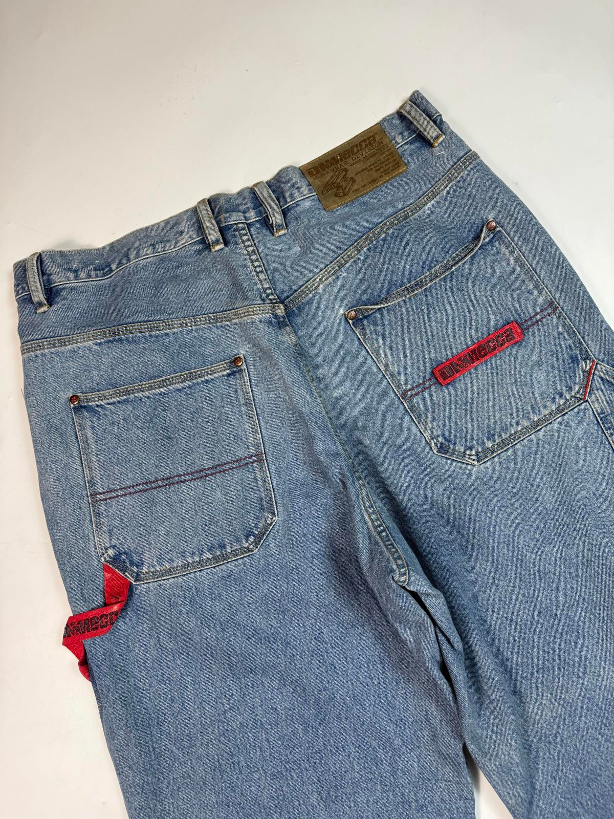 Vintage Y2K baggy hip hop carpenter jeans (W38)