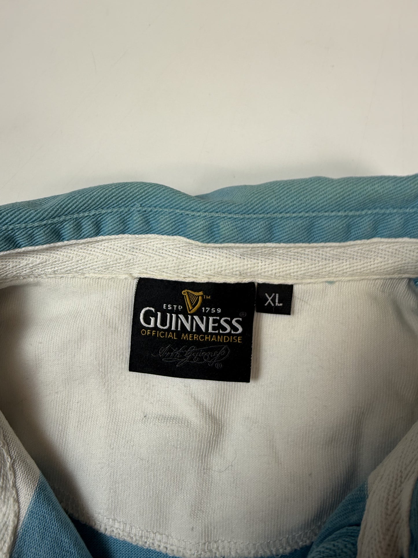 Vintage Guinness rugby polo (XL)