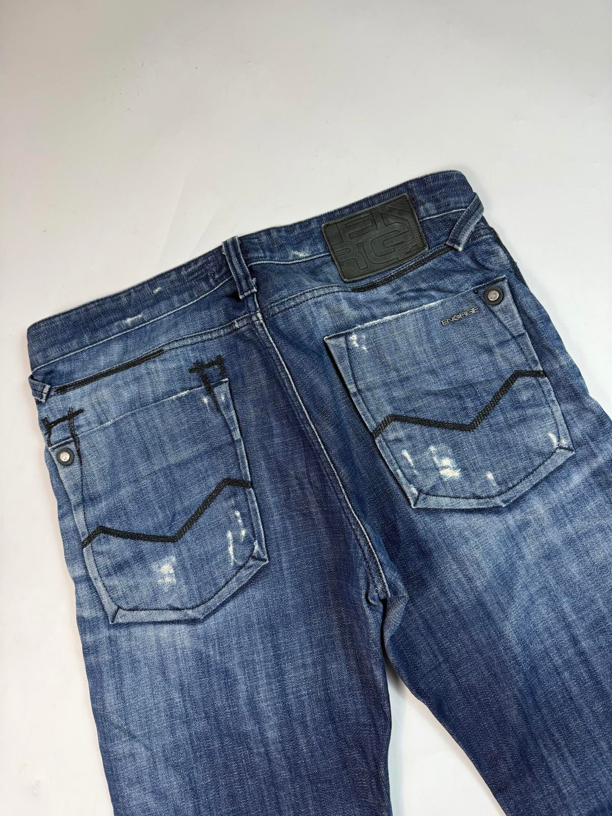 Vintage Y2K Energie baggy hip hop Jeans (W36)