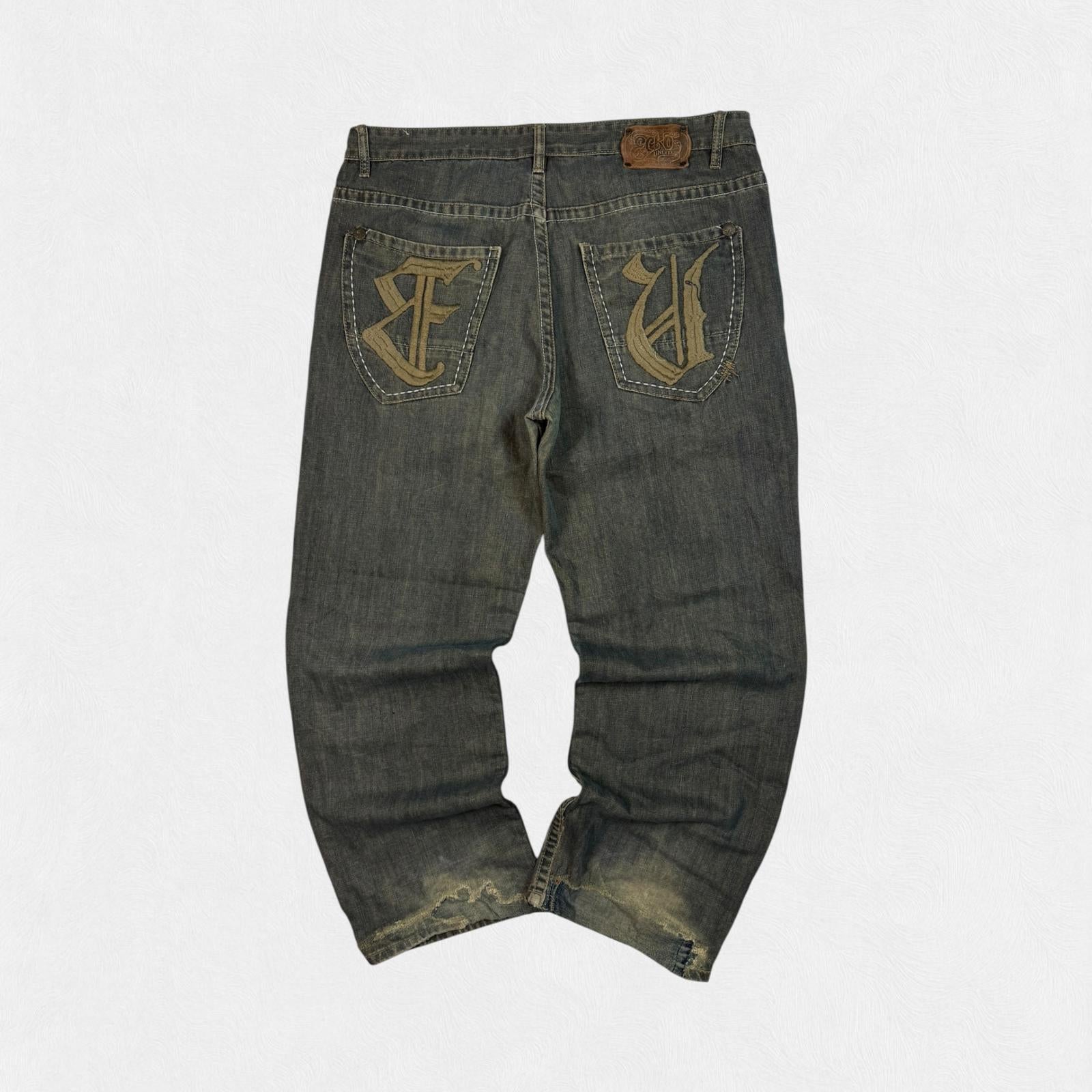 Vintage Ecko Unltd baggy hip hop Jeans (W40)