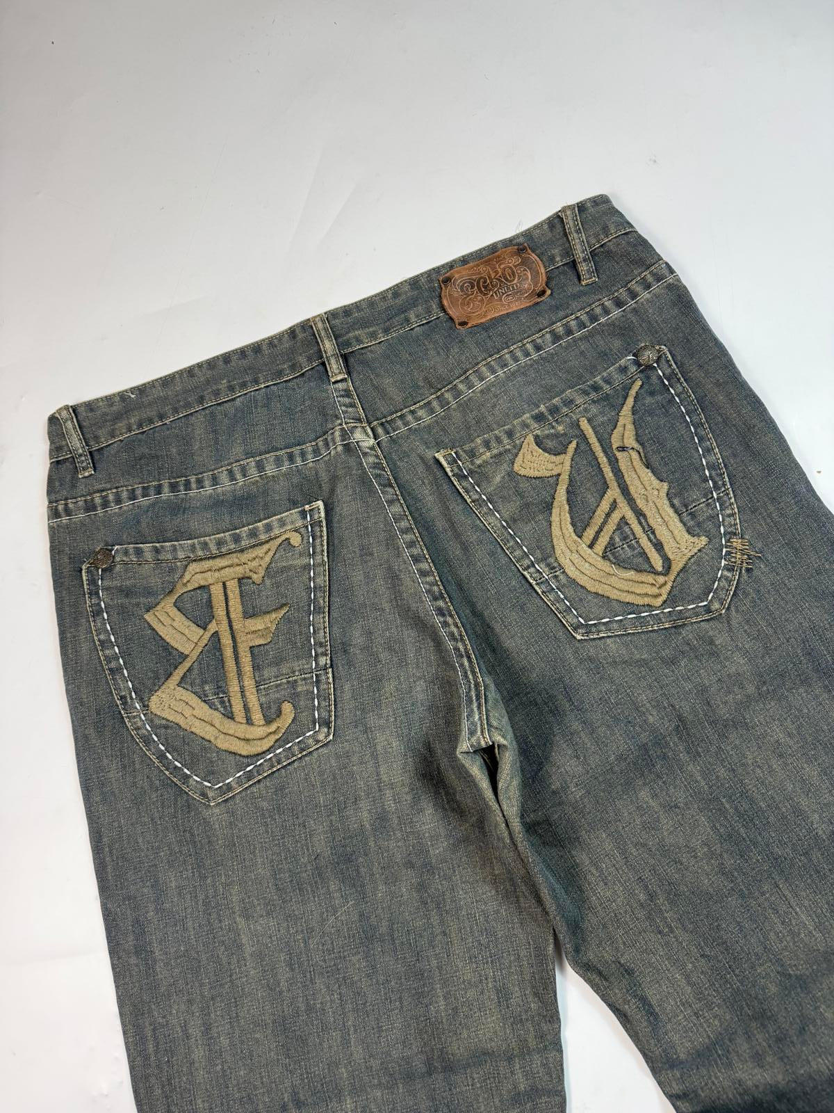 Vintage Ecko Unltd baggy hip hop Jeans (W40)
