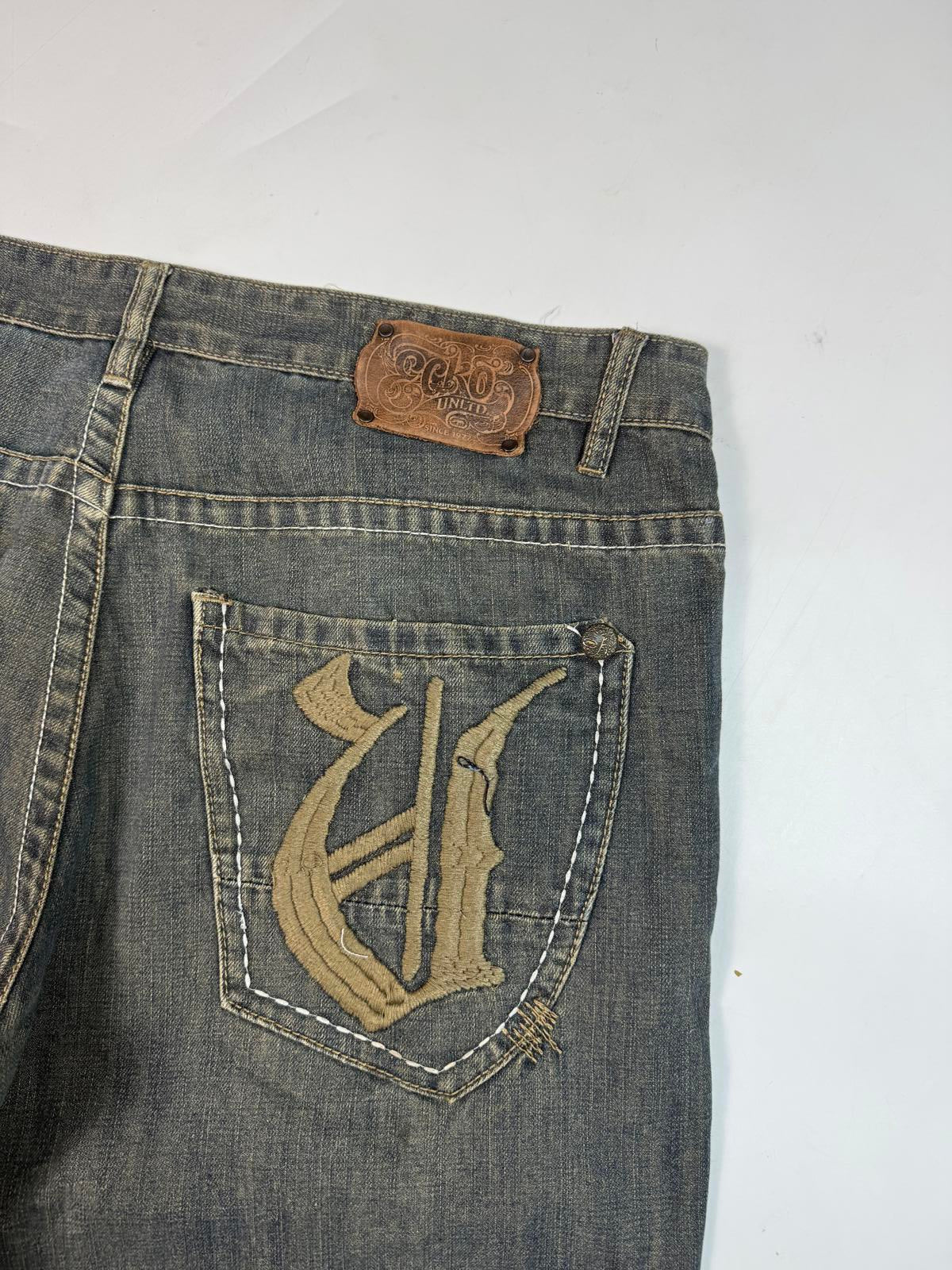 Vintage Ecko Unltd baggy hip hop Jeans (W40)