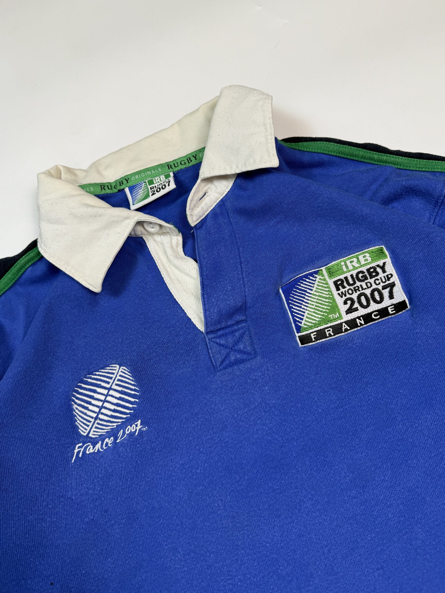 Vintage France 2007 rugby world cup rugby shirt (L)