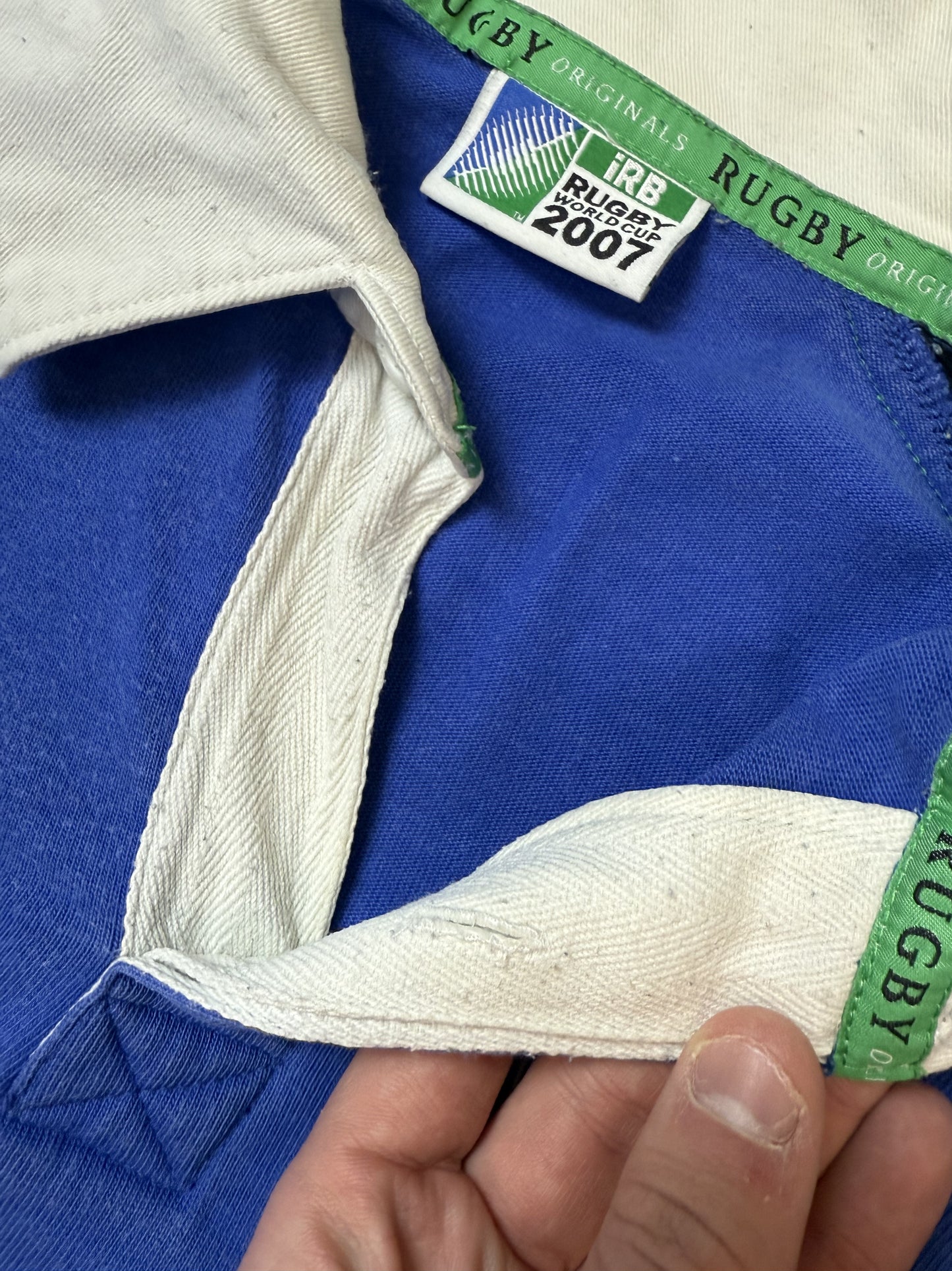 Vintage France 2007 rugby world cup rugby shirt (L)