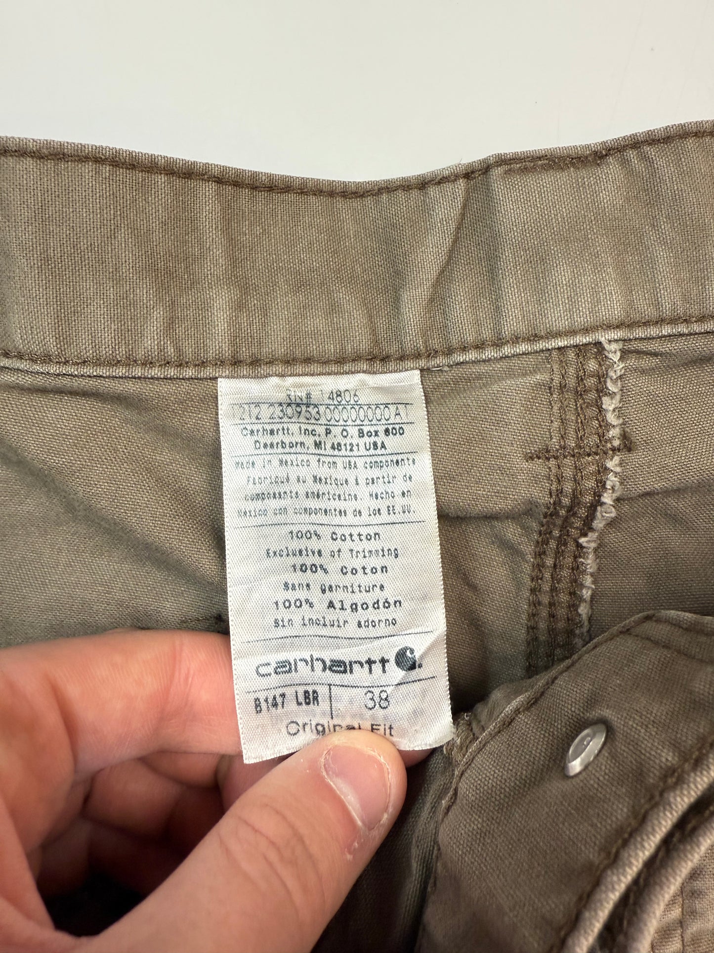 Carhartt baggy carpenter shorts (W38)