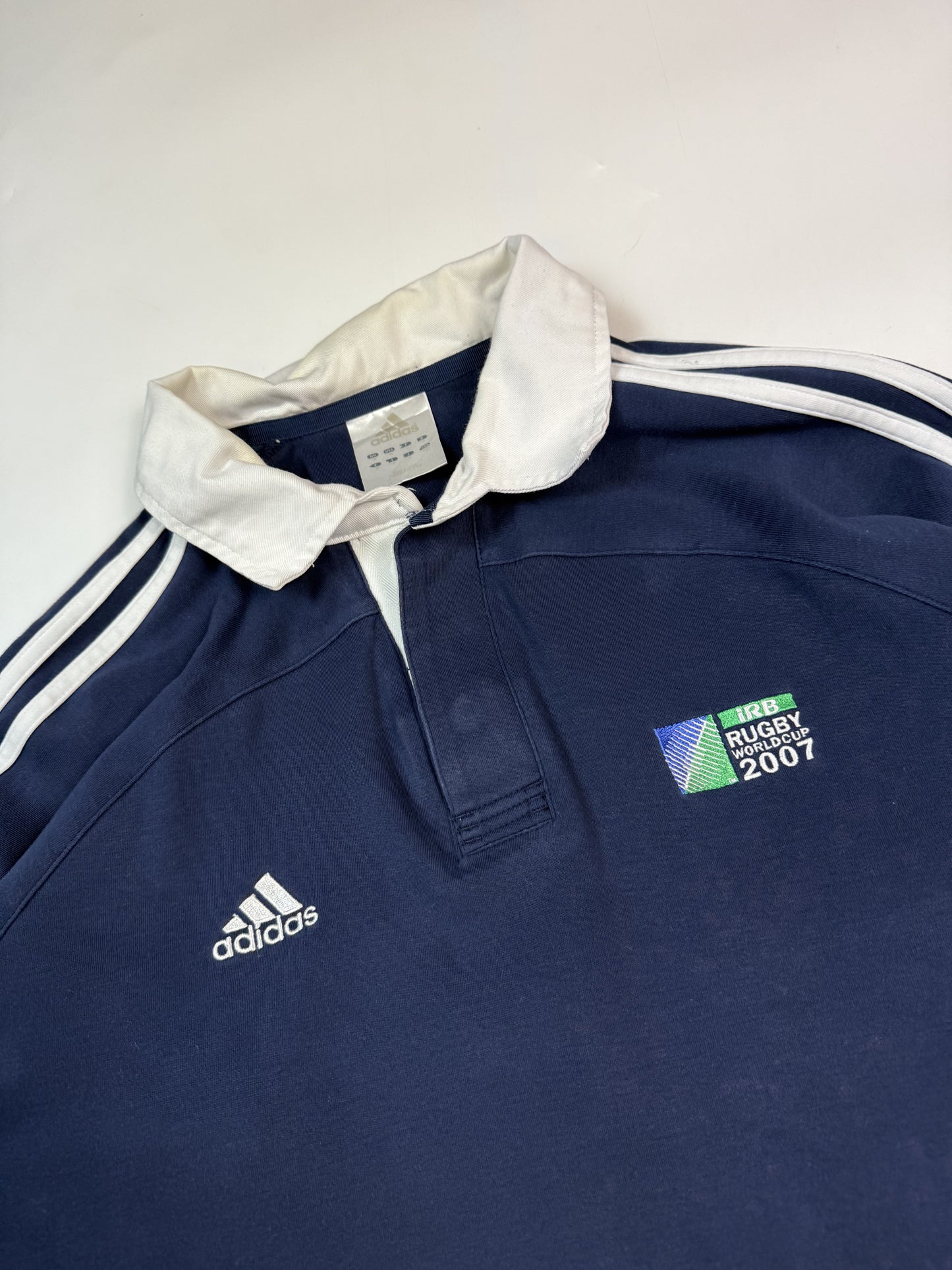 Vintage Rugby world cup 2007 Adidas rugby shirt (M)