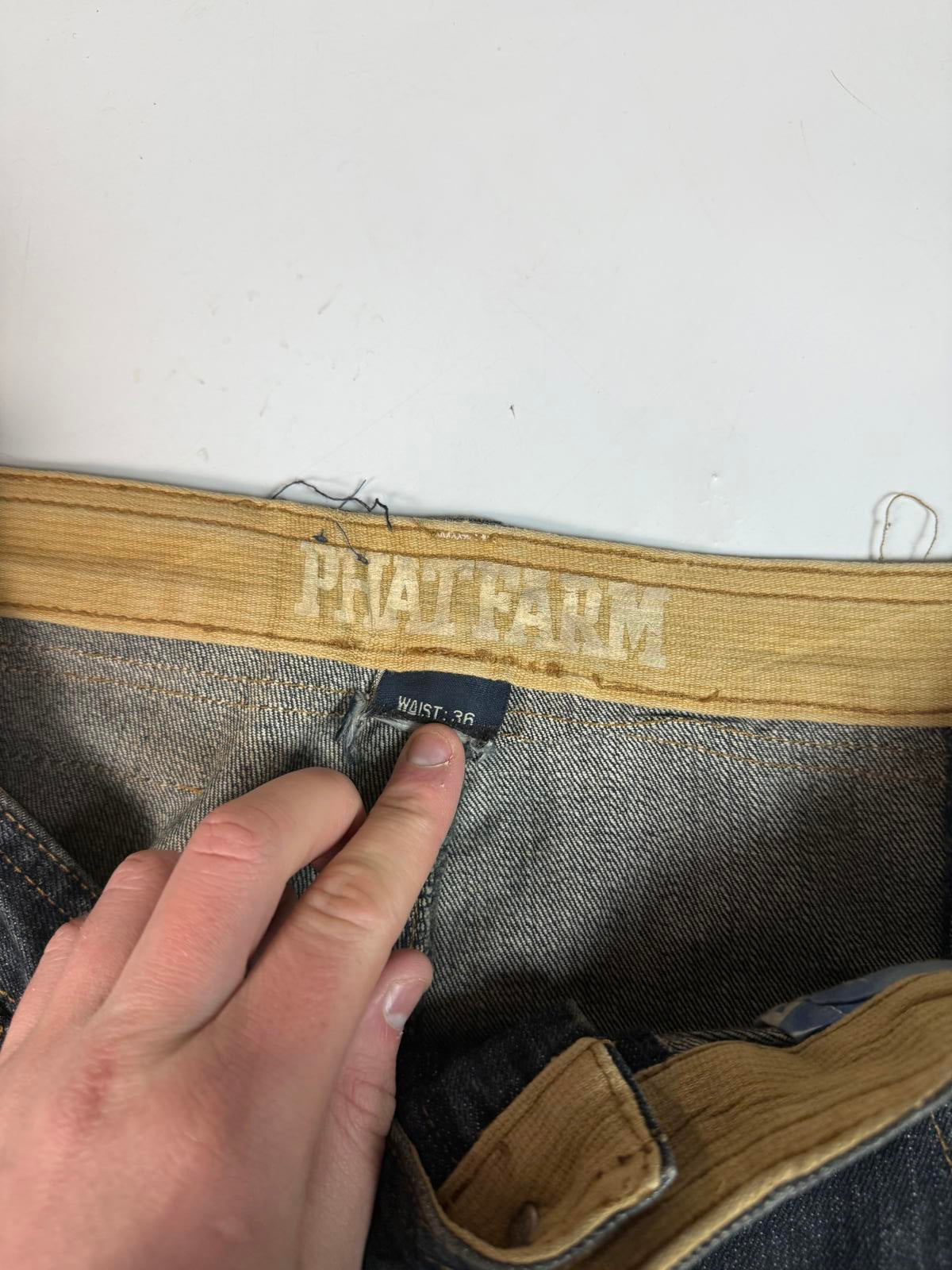 Vintage Phat Farm baggy hip hop Jeans (W36)