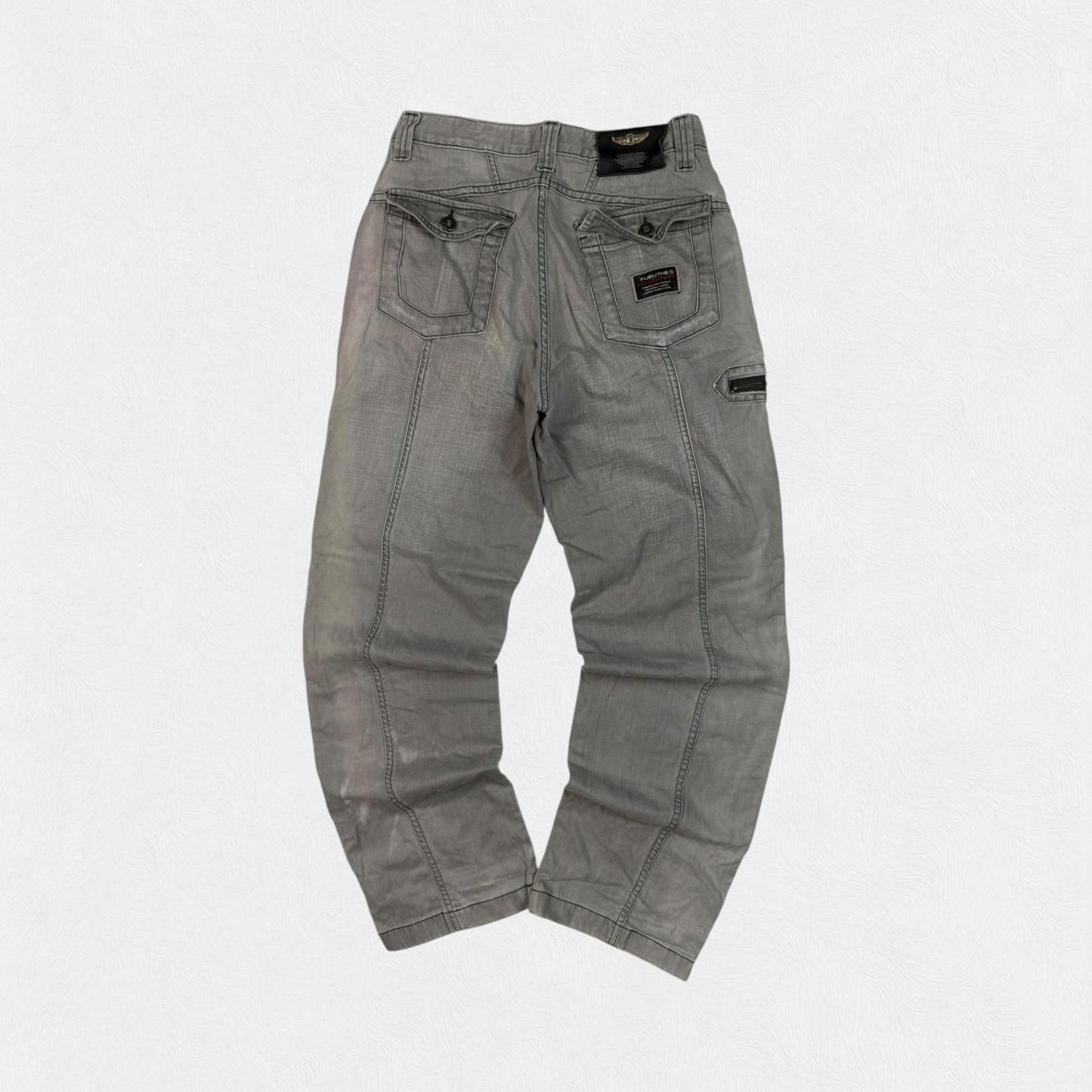Vintage Fubu baggy hip hop Jeans (W28)