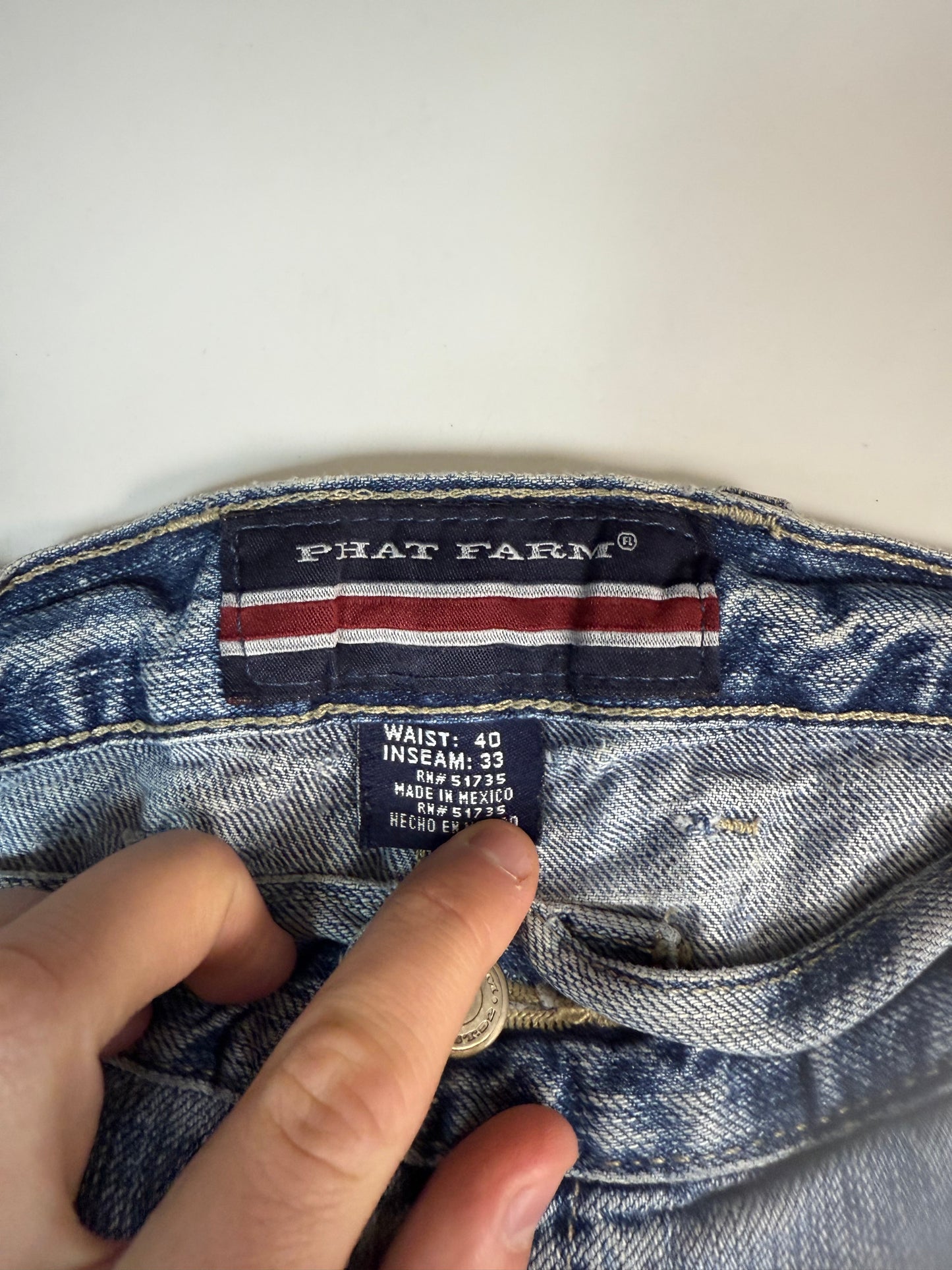 Vintage Phat Farm baggy jeans (W40)