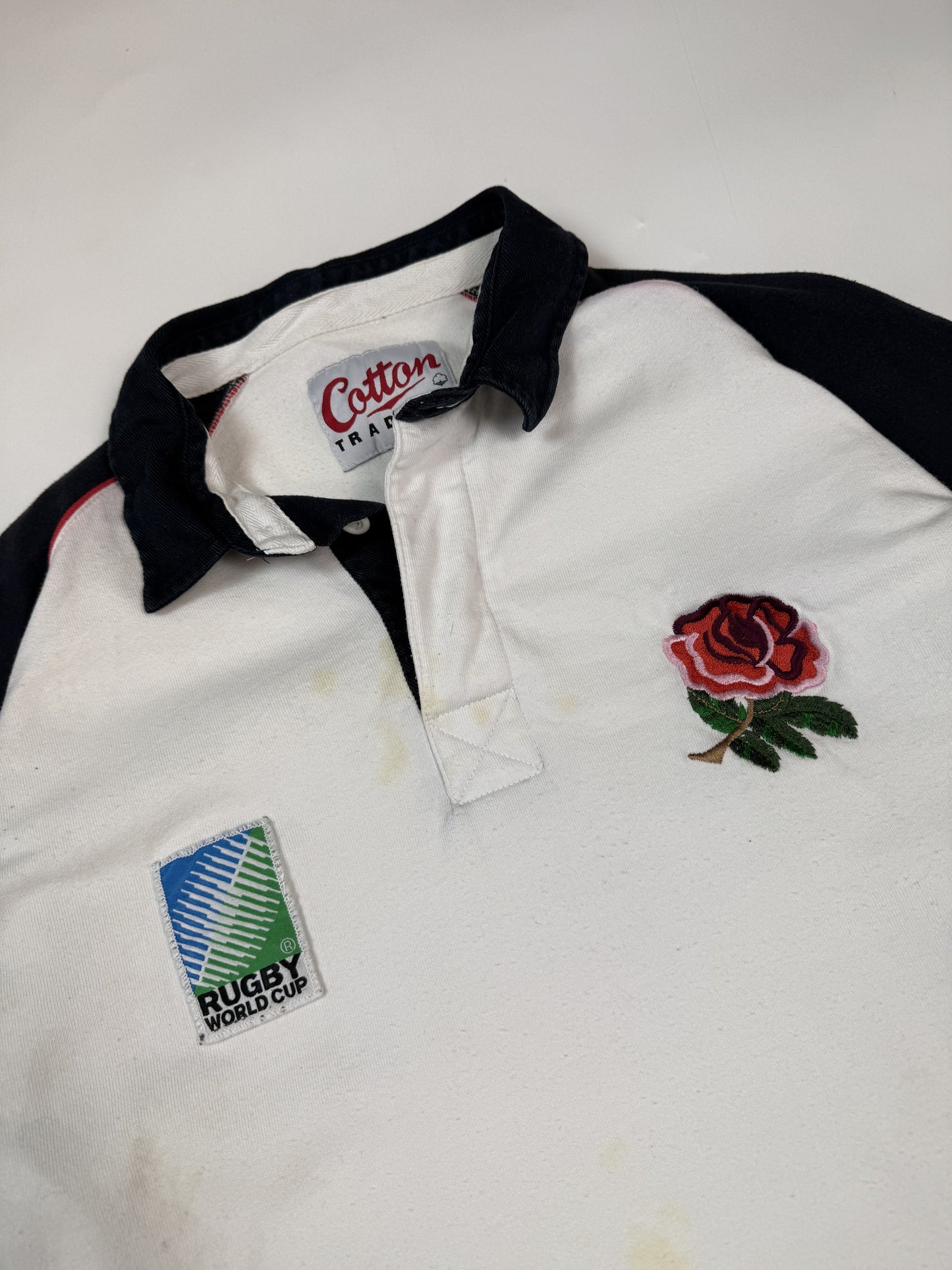 Vintage England 1995/96 Cotton Traders rugby shirt (L)